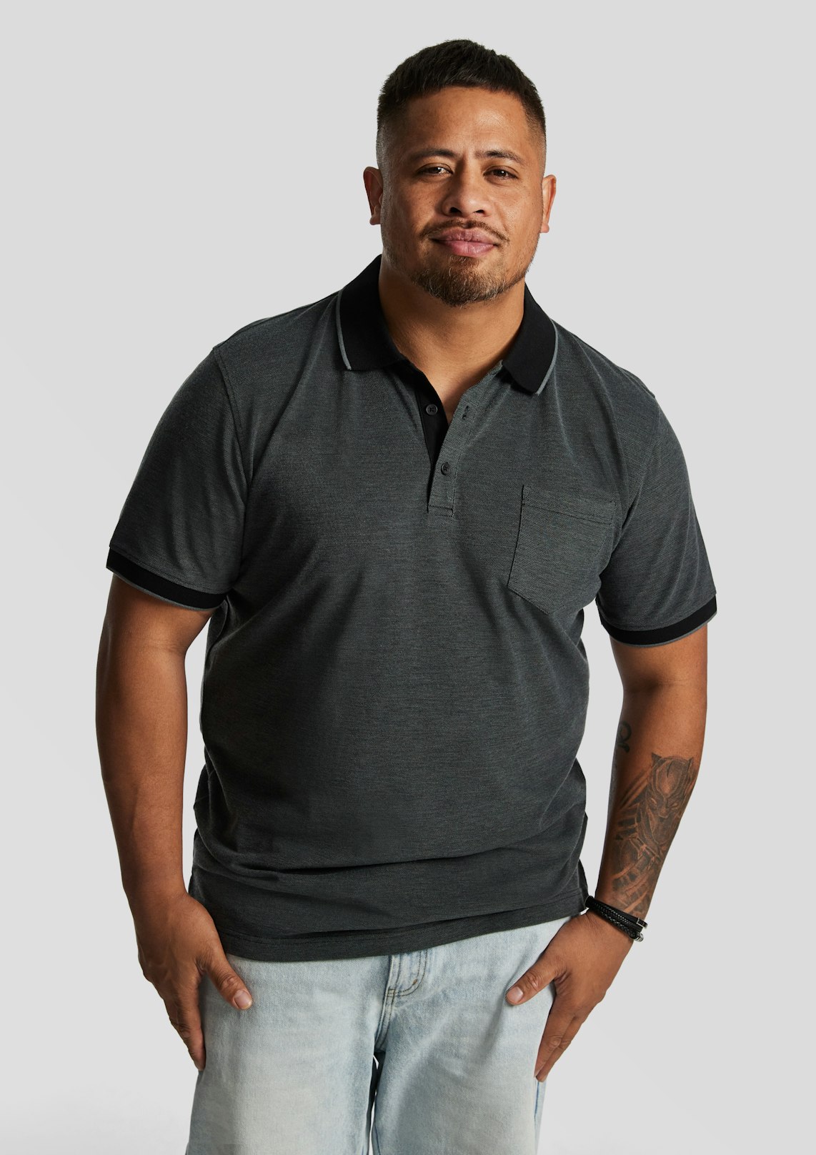 Judson Cotton Blend Polo Shirt