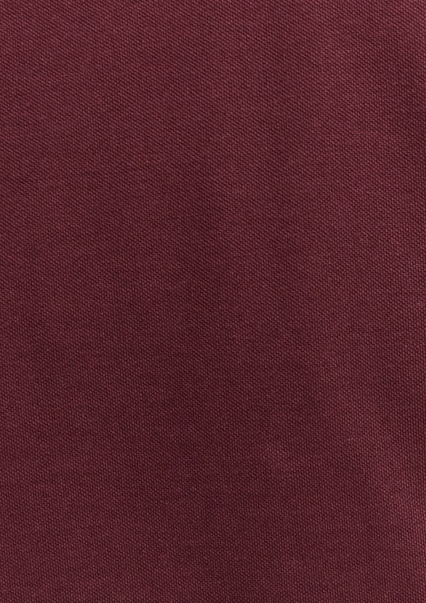 Wine Judson Cotton Blend Polo Shirt