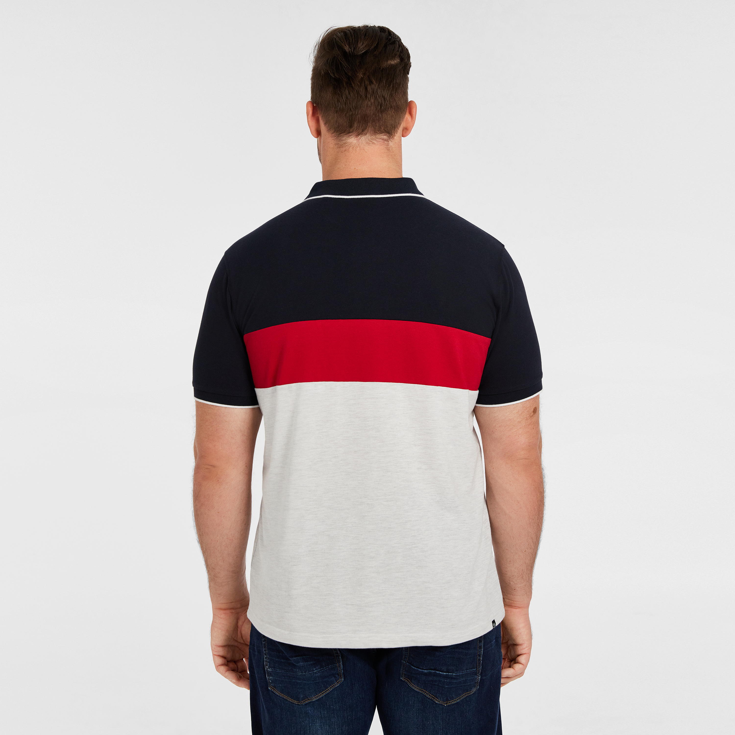 Red Chatham Cotton Blend Polo Shirt