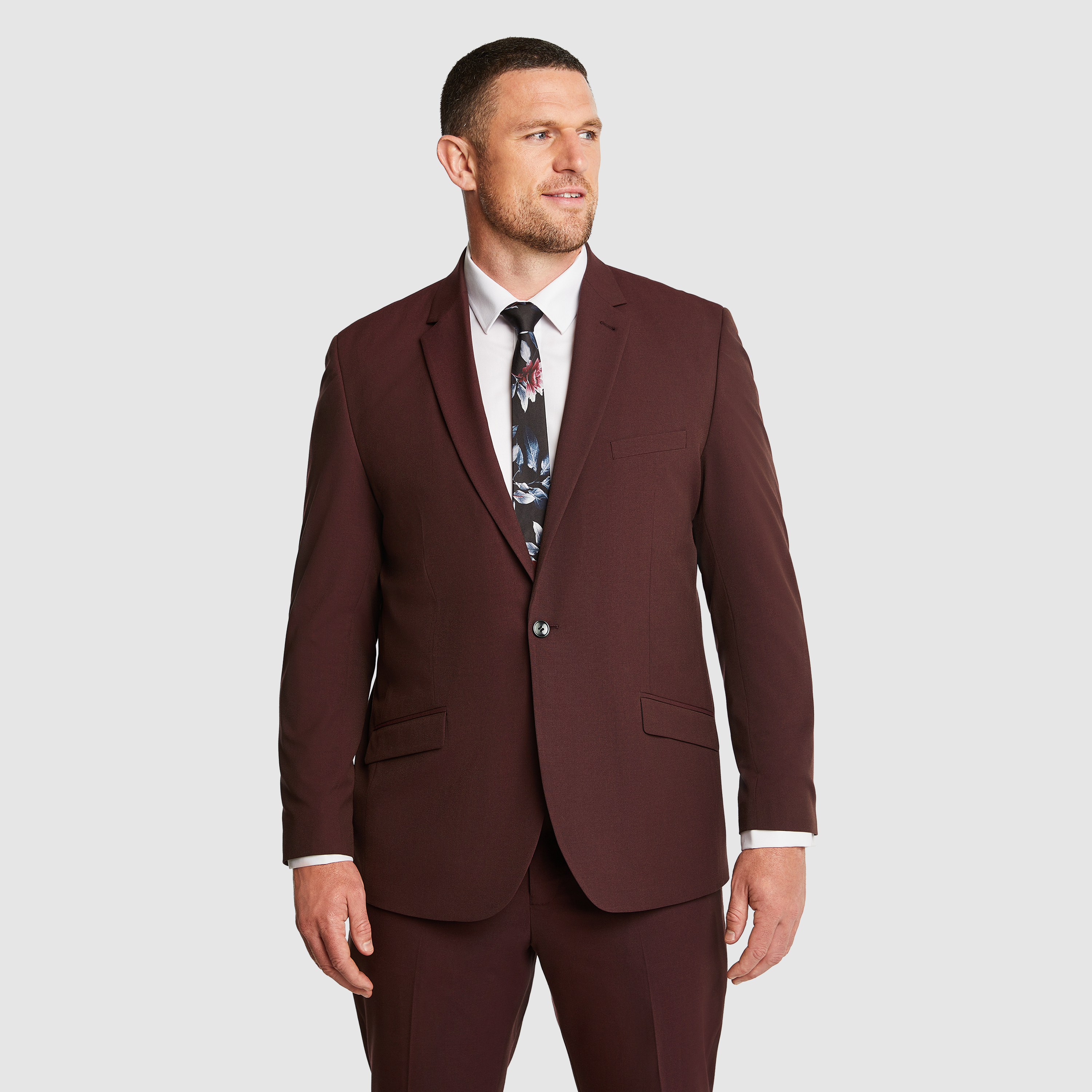 Wine Kingston Dress Pant AXL+CO by Connor
