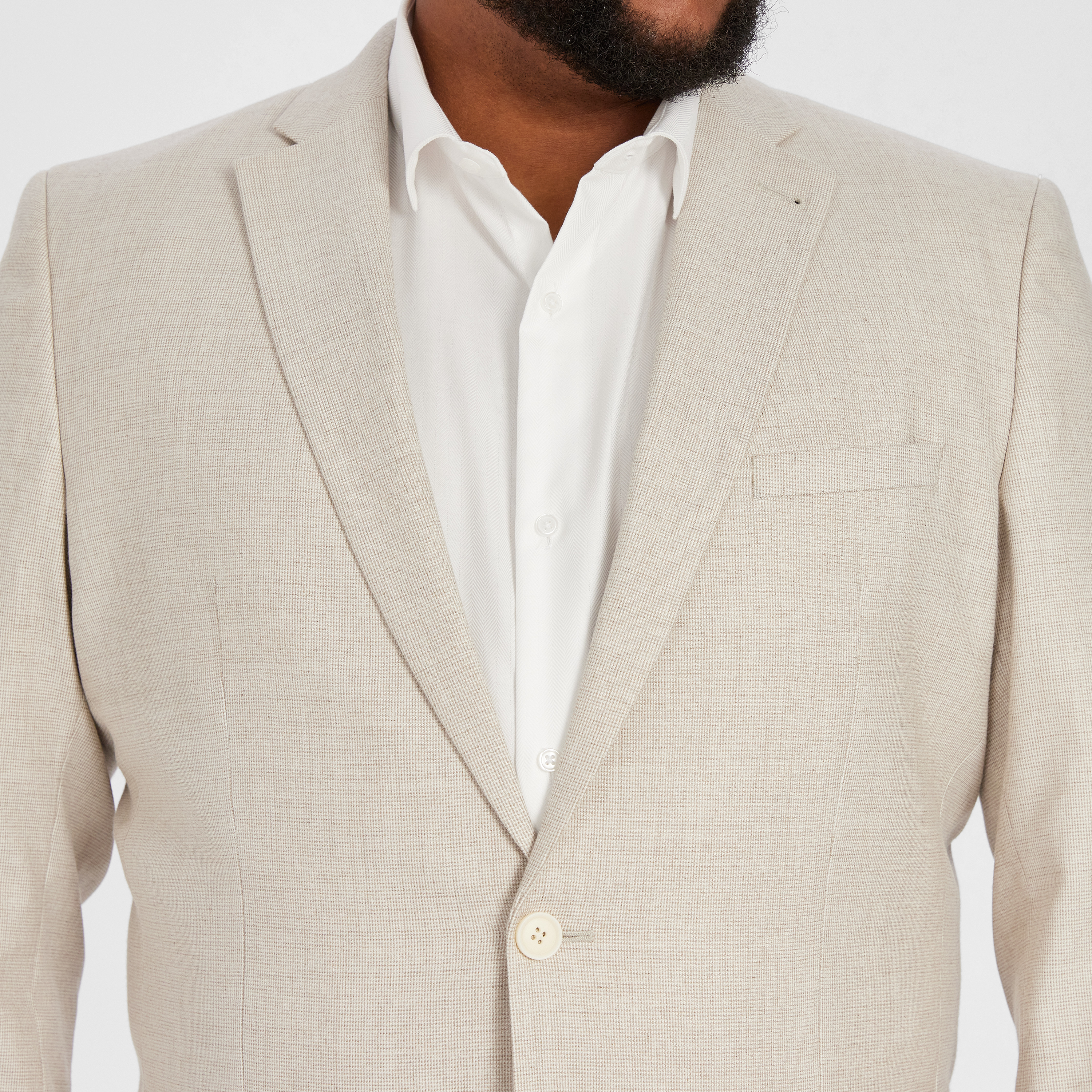 Sand Seville Suit Jacket