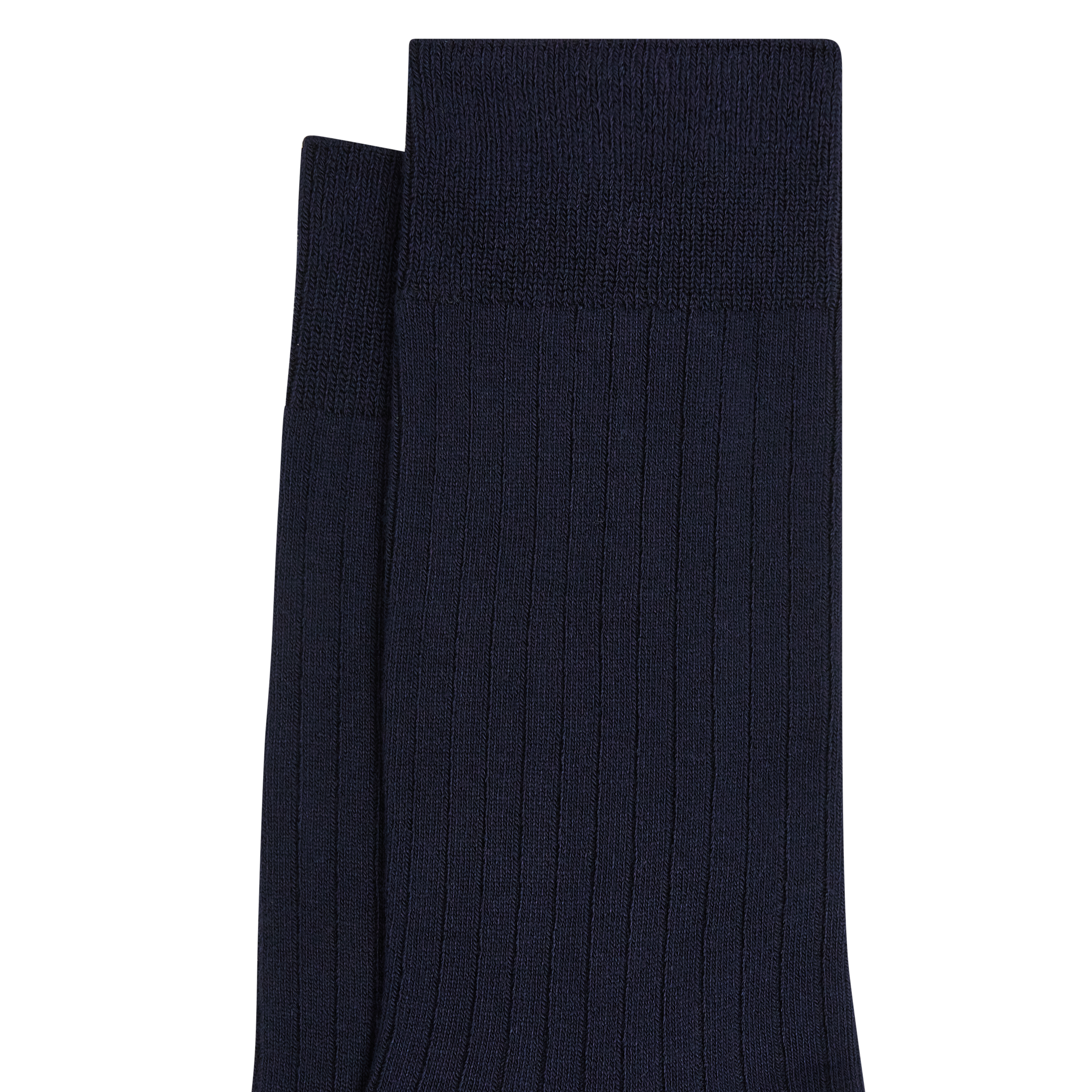 Navy Rib Dress Sock