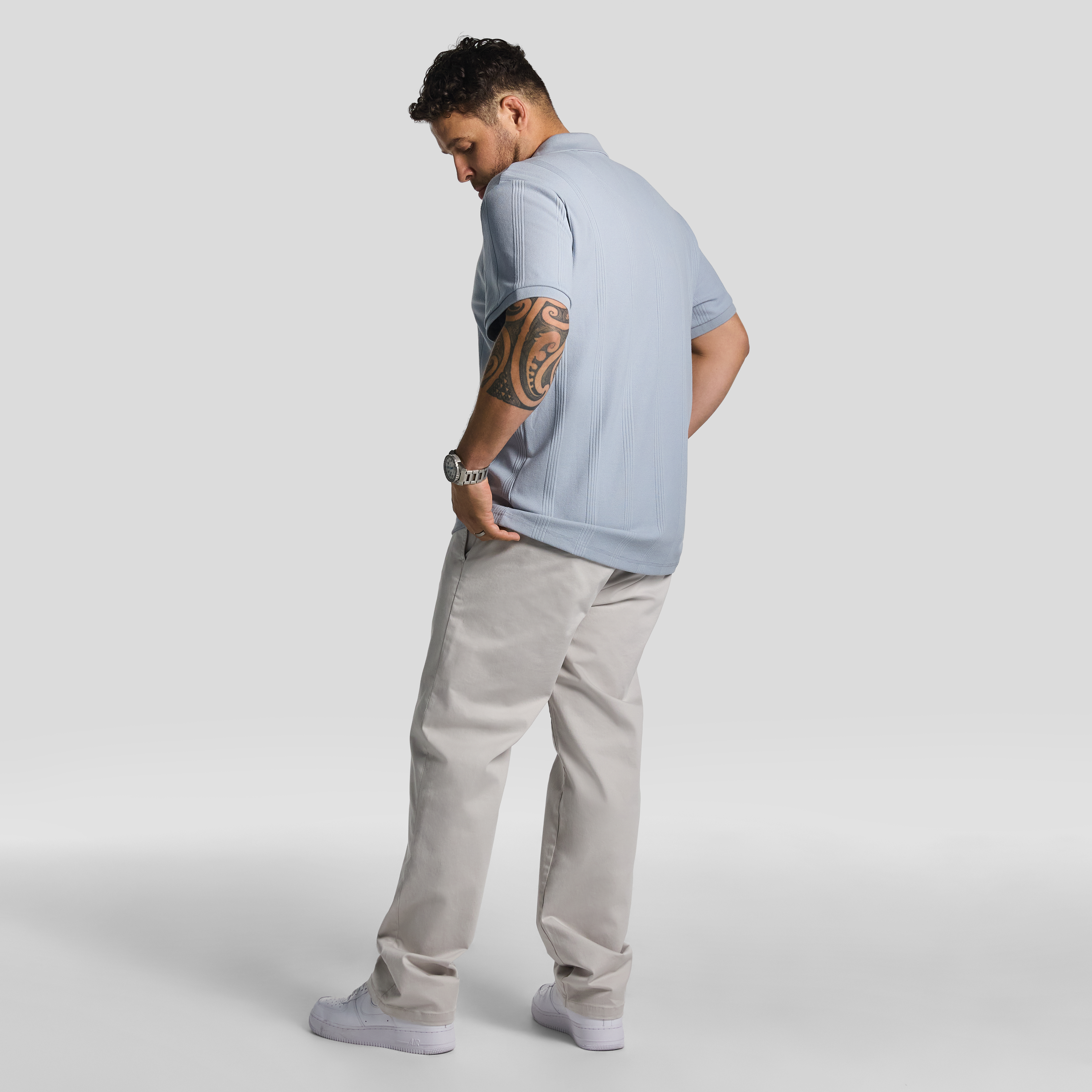 Dario Quarter Zip Smart Polo