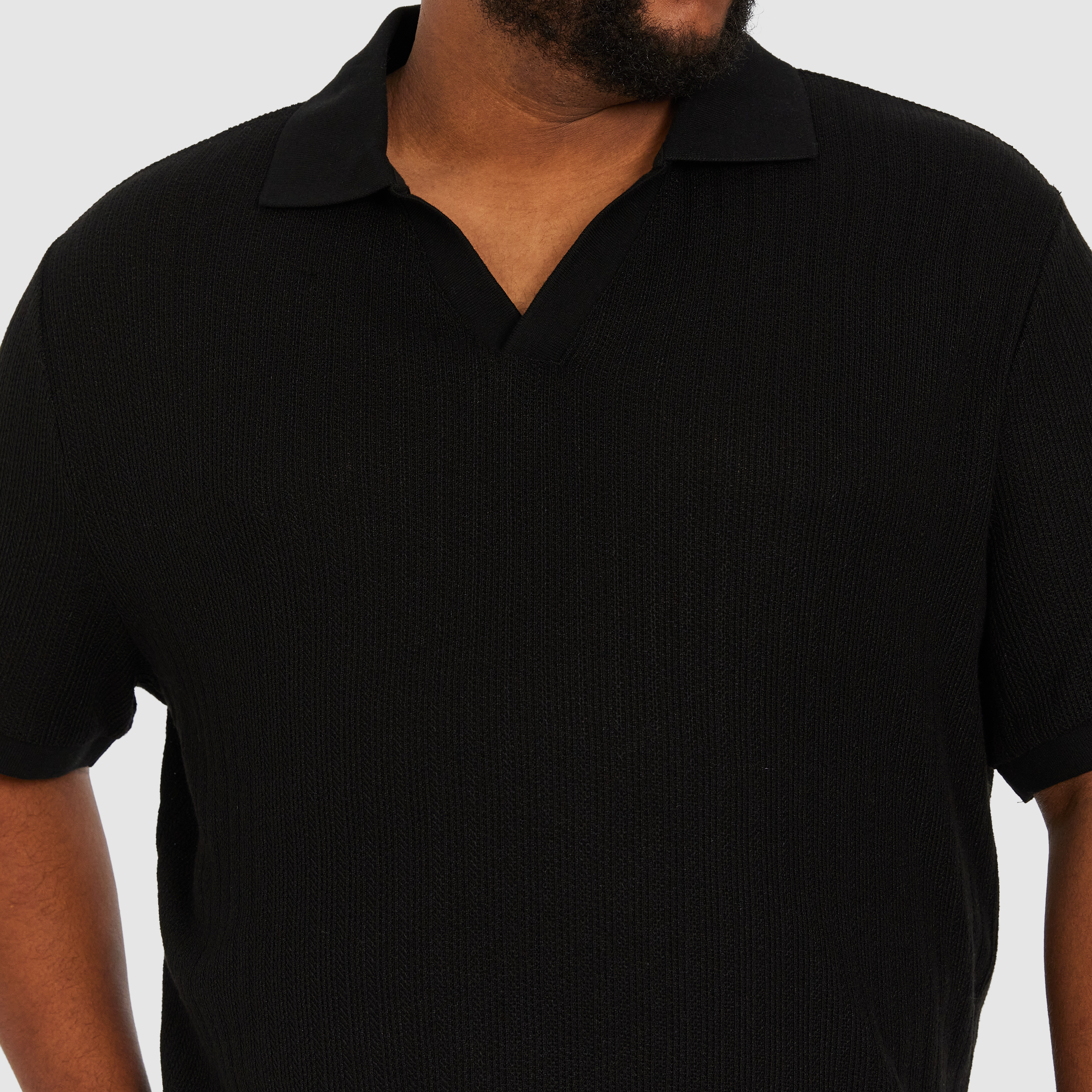 Black Finley Smart Polo