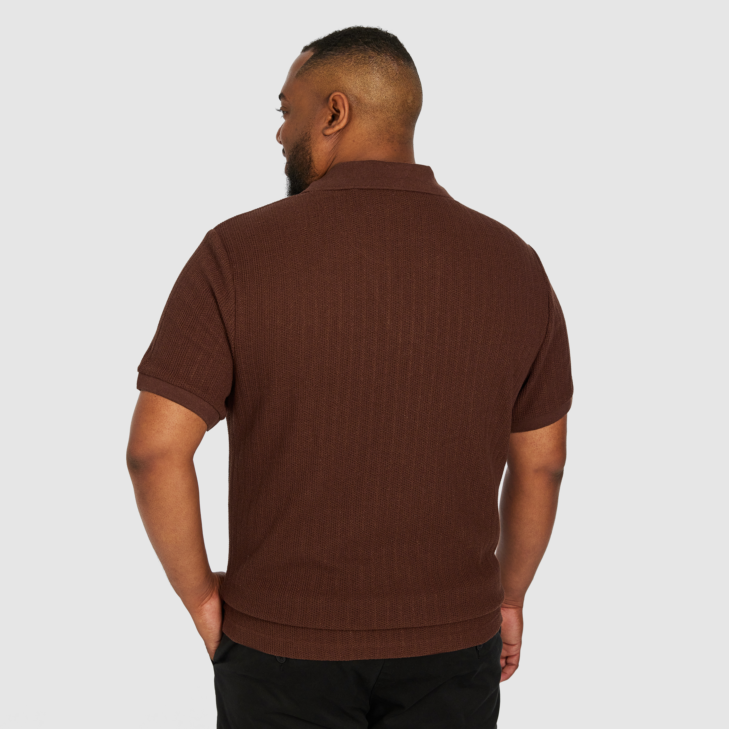 Rust Brown Finley Smart Polo