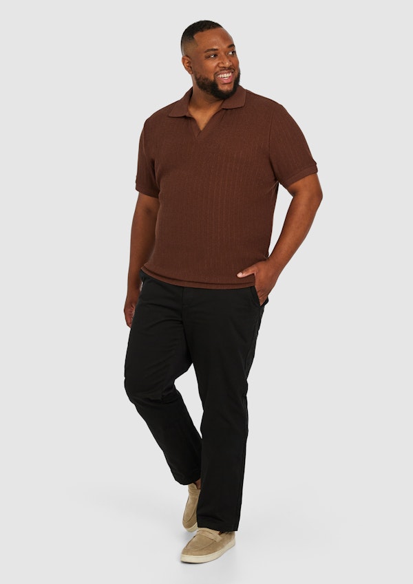Rust Brown Finley Smart Polo