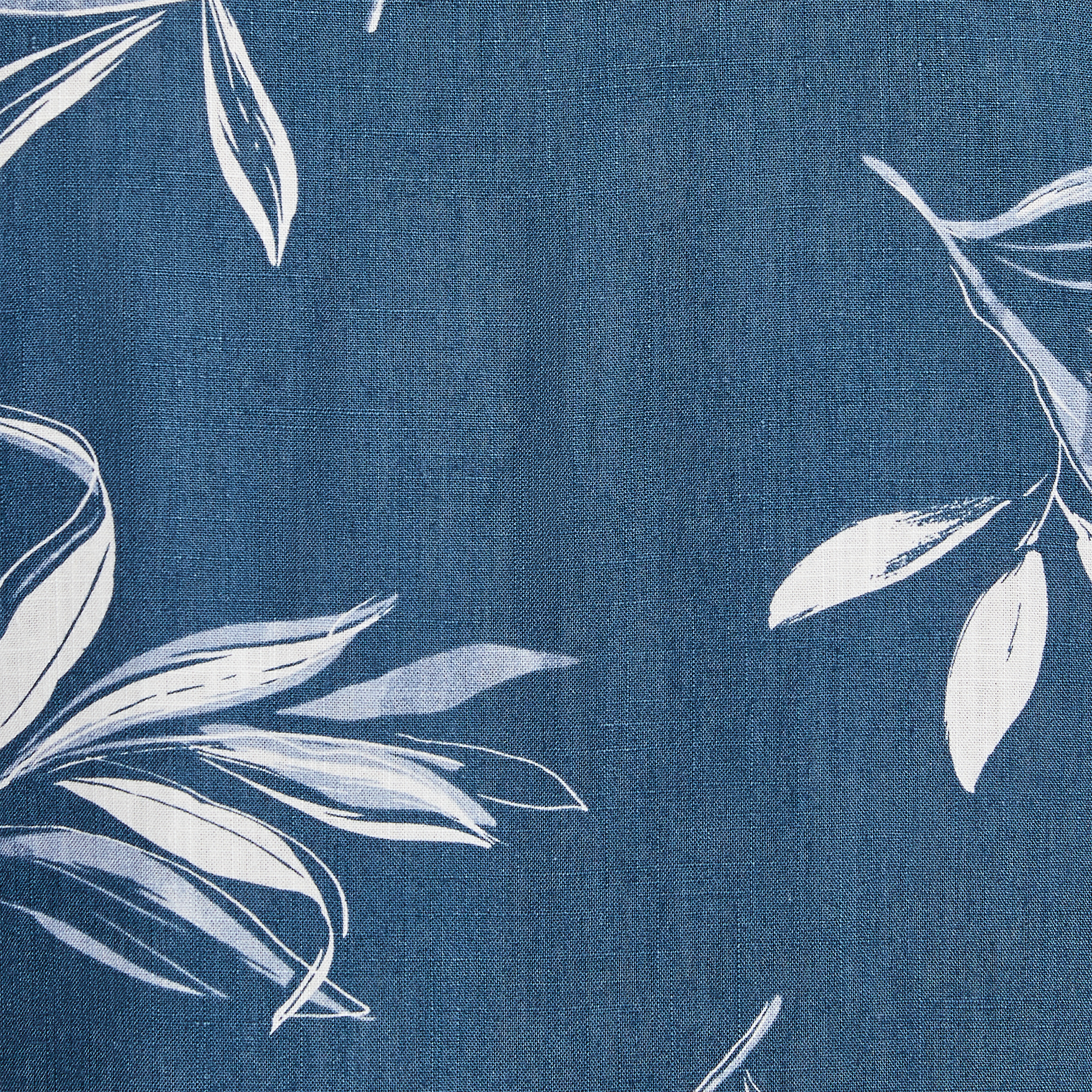 Blue Neo Foliage Print Shirt