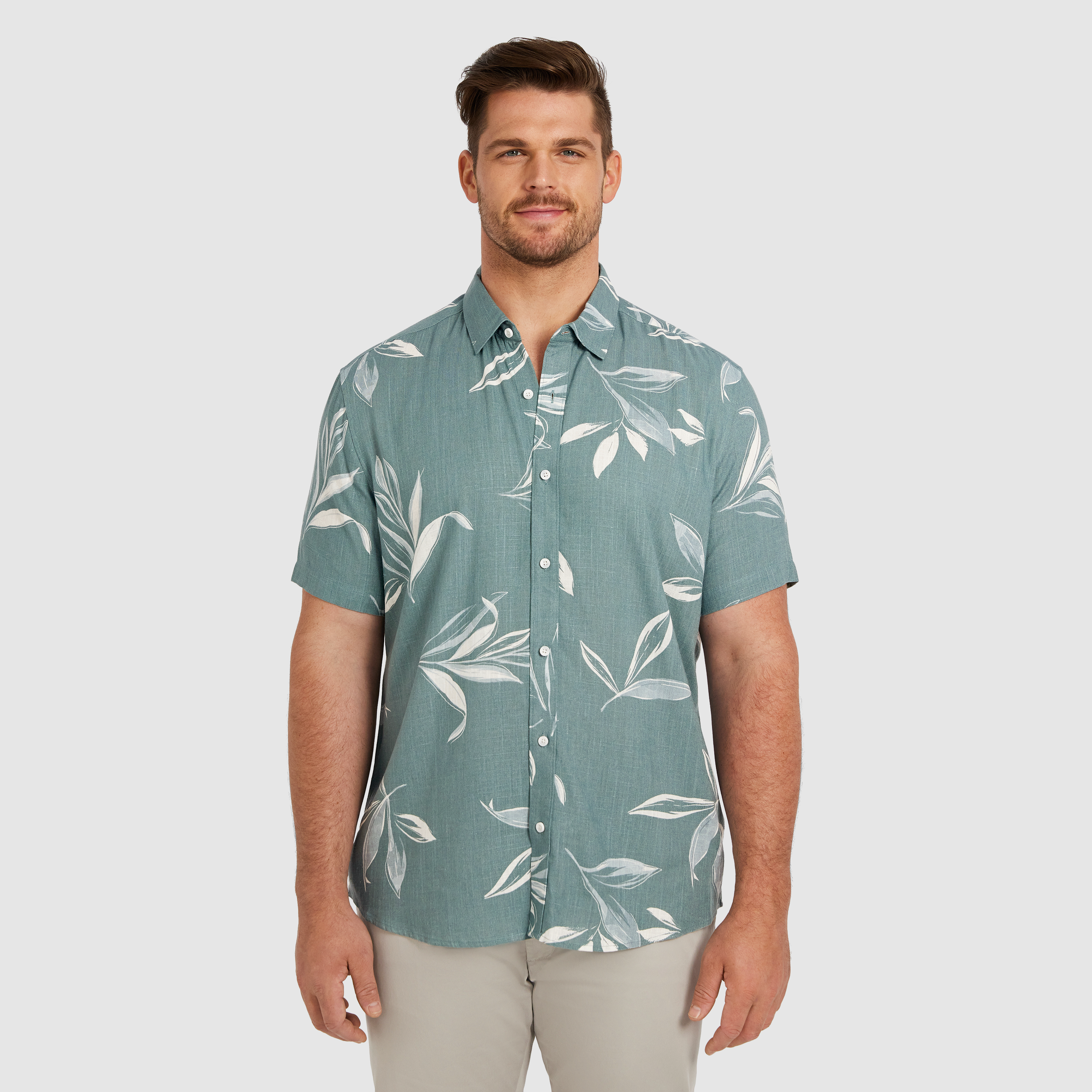 Neo Foliage Print Shirt