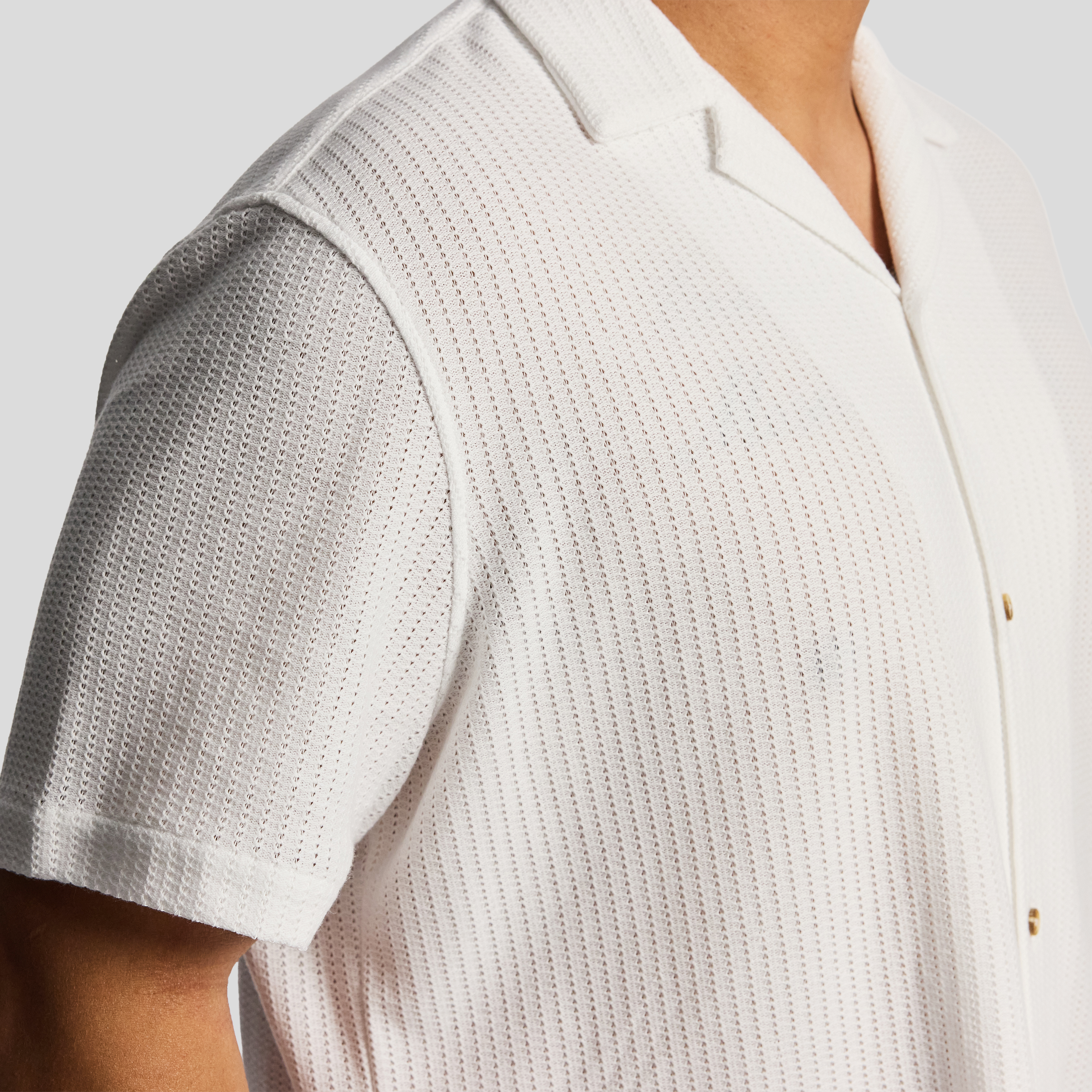 White Matera Textured Shirt
