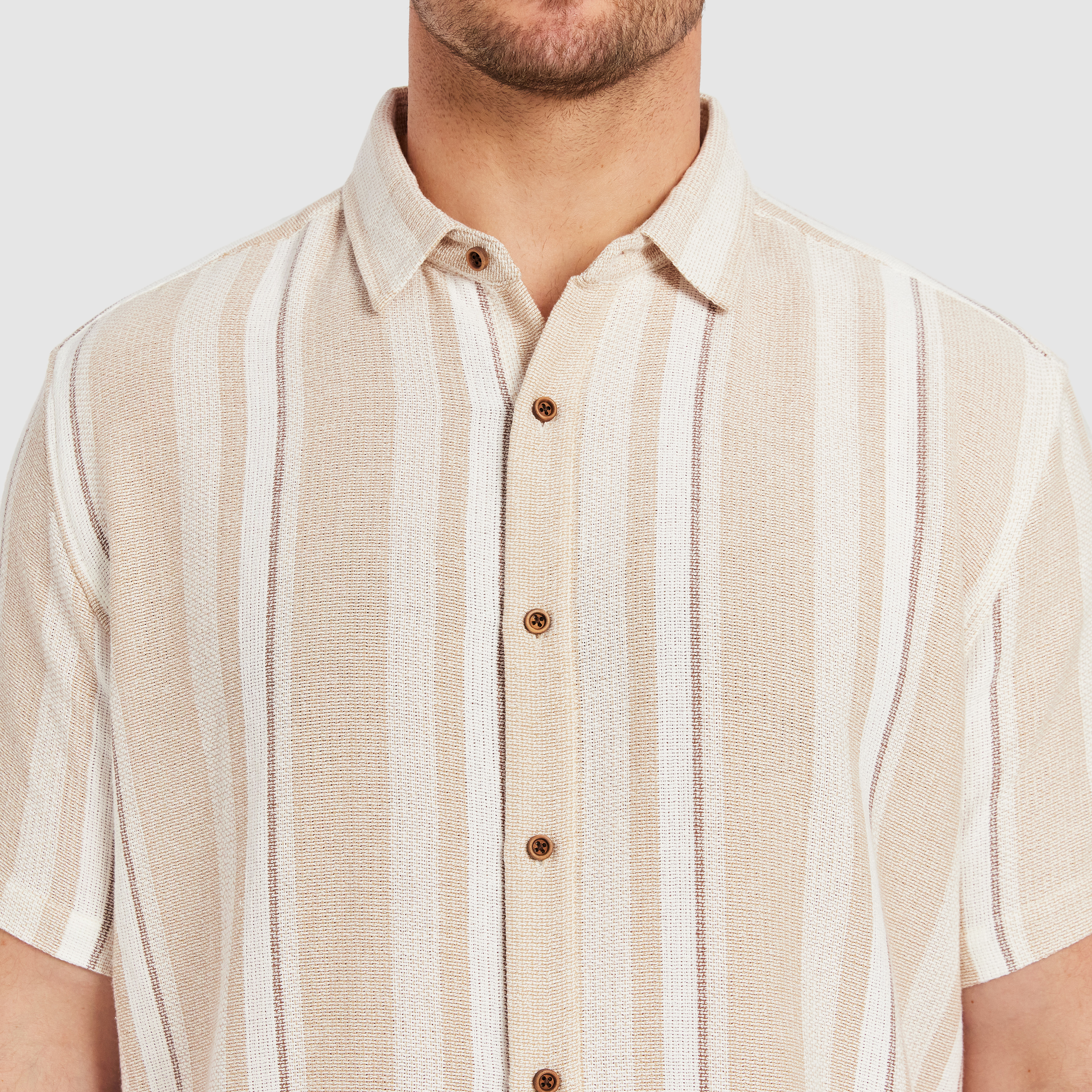 Sand River Textured Short Sleeve Shirt