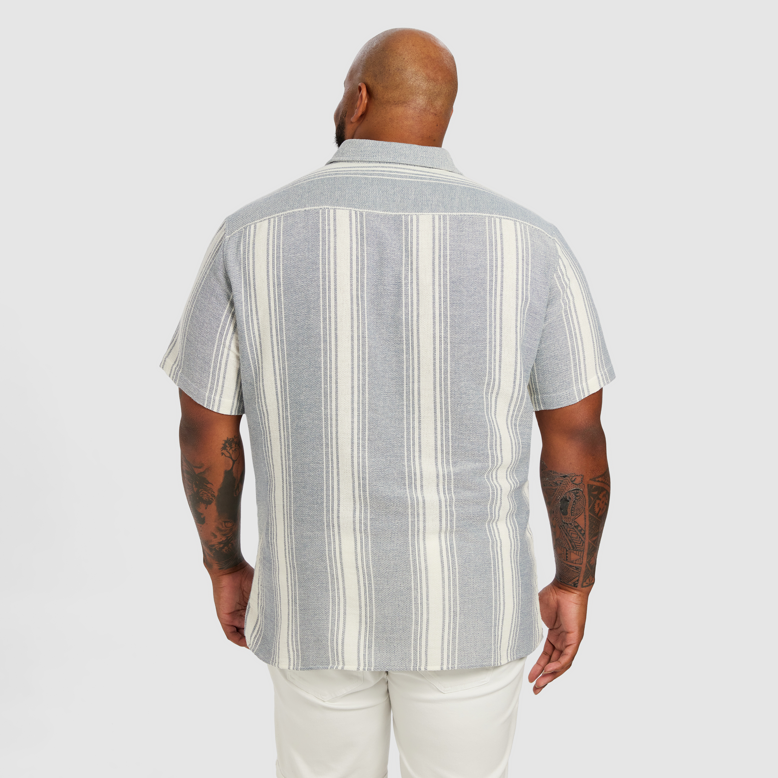 Blue Jonah Textured Short Sleeve Shirt