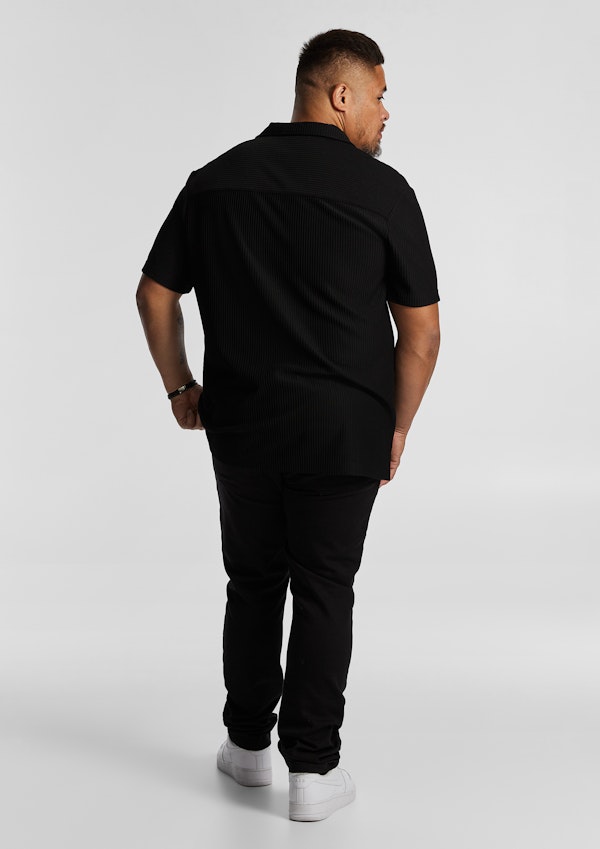 Black Kaius Textured Shirt