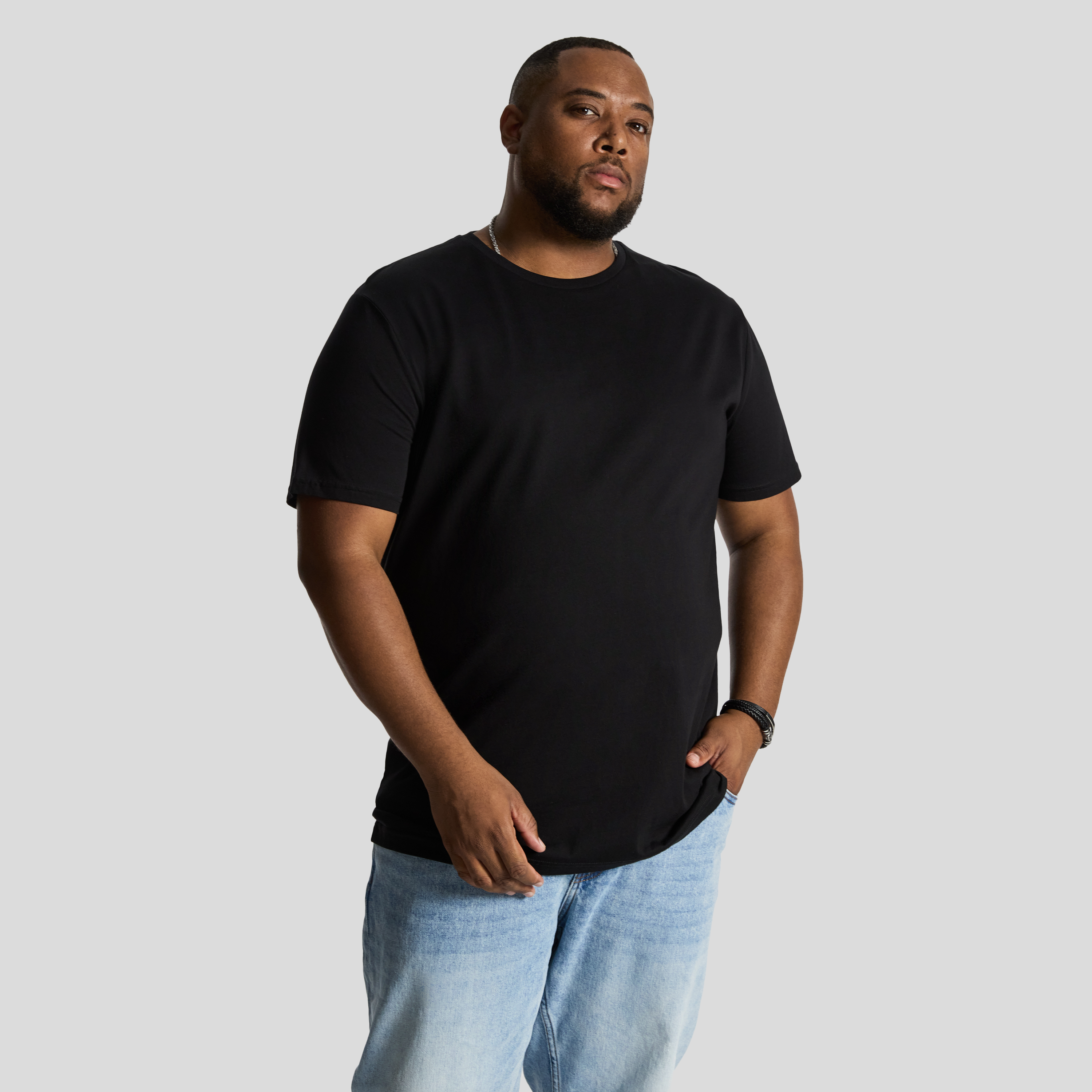 Essential Longline Crew Tee