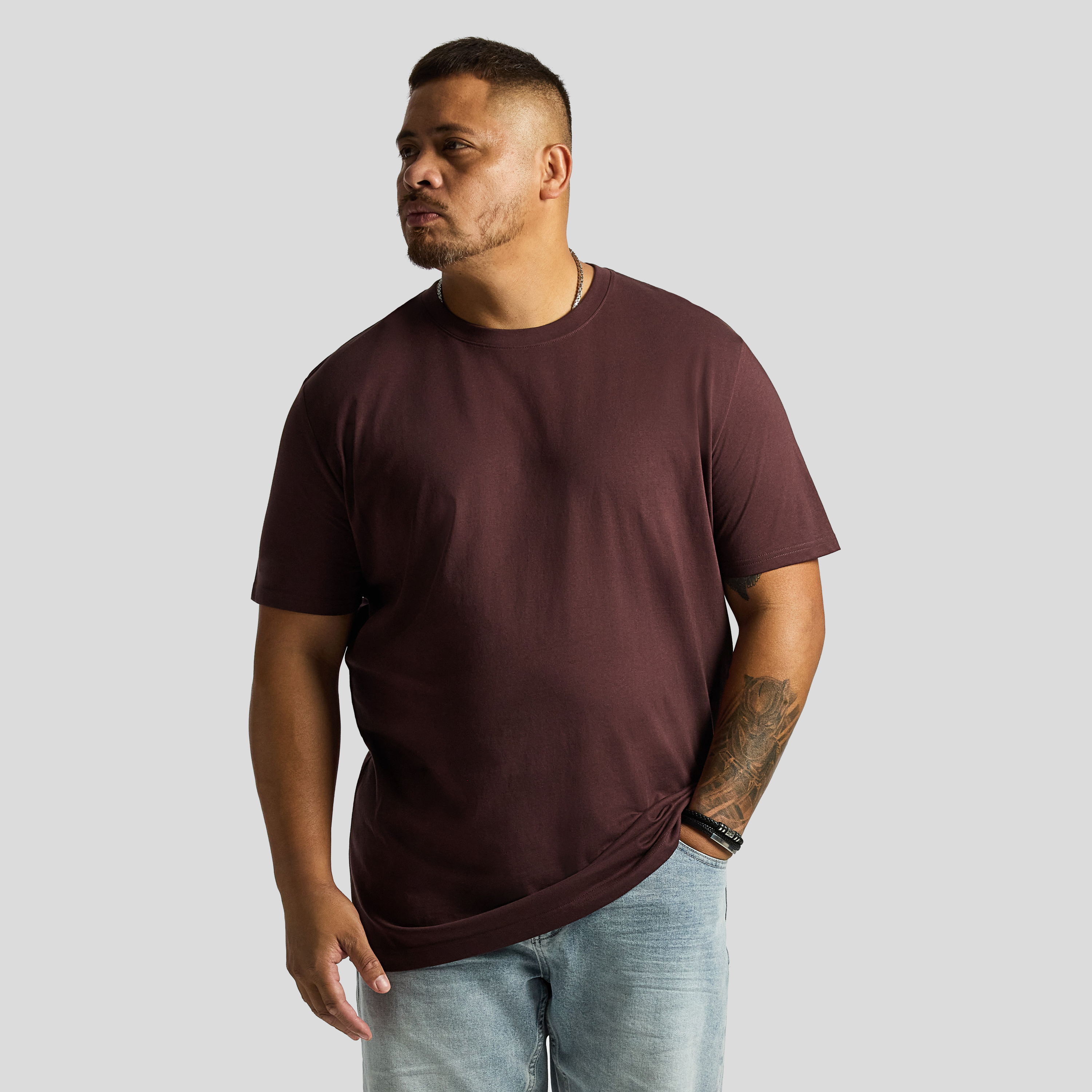 Essential Longline Crew Tee