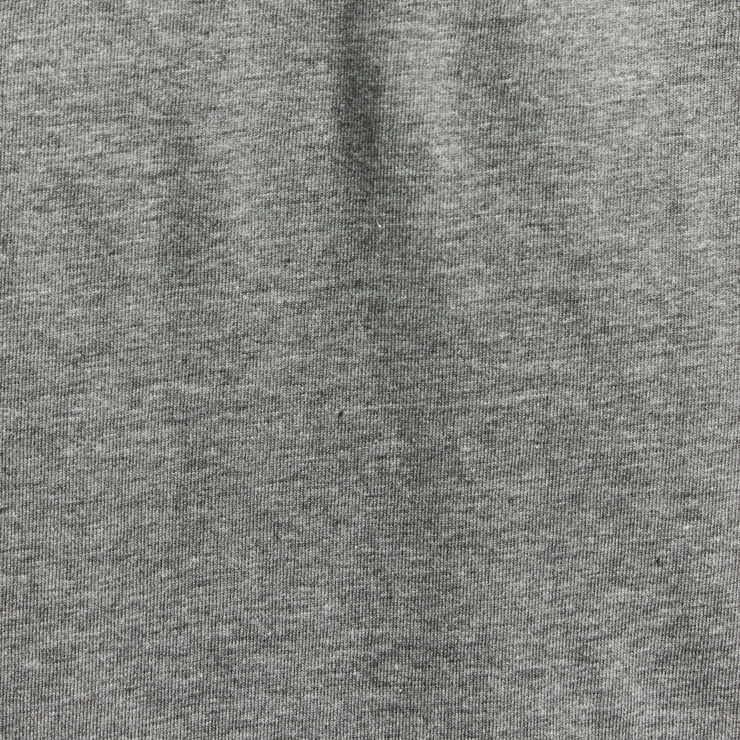 Charcoal Marle Essential Longline Crew Tee
