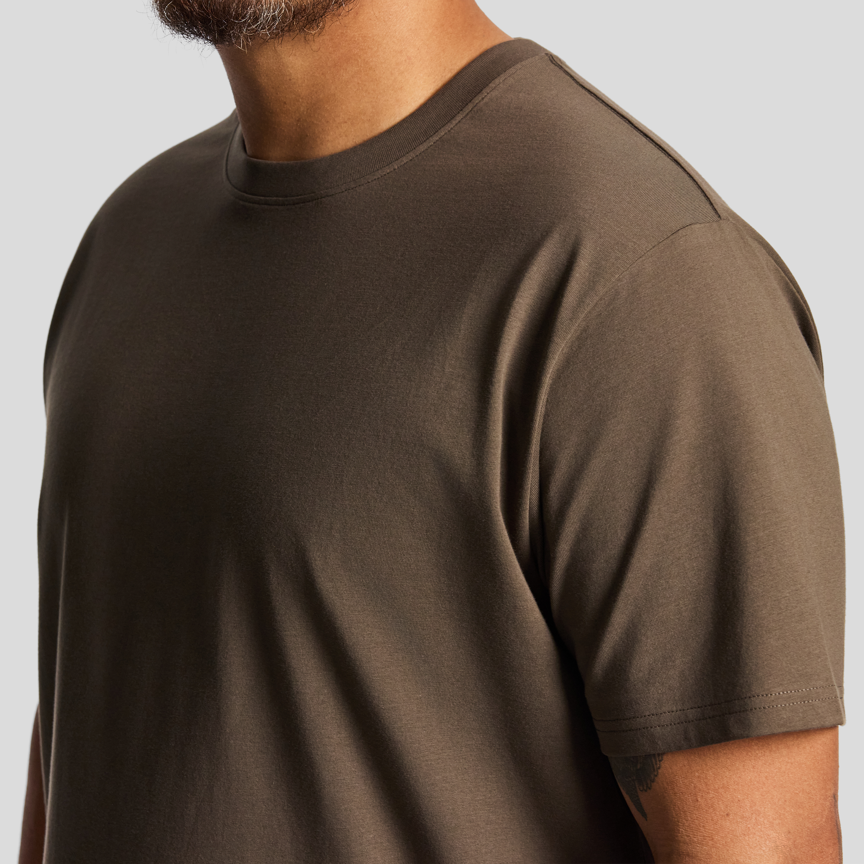Essential Longline Crew Tee