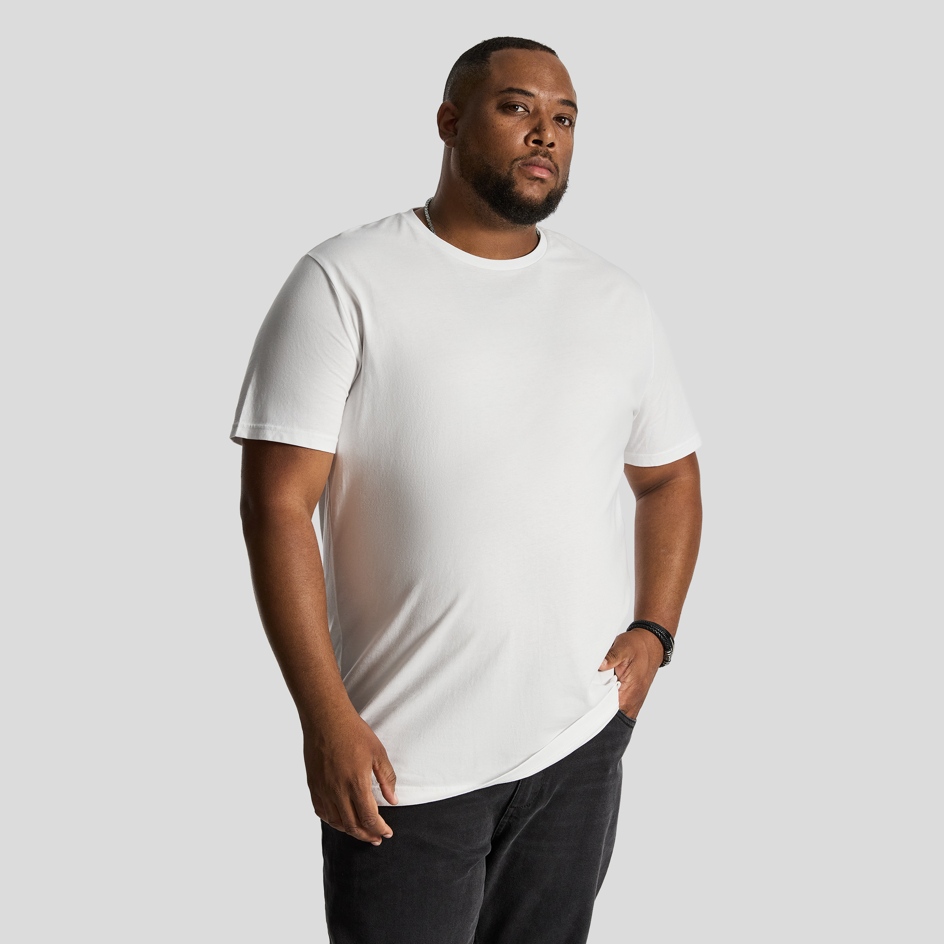 Essential Longline Crew Tee