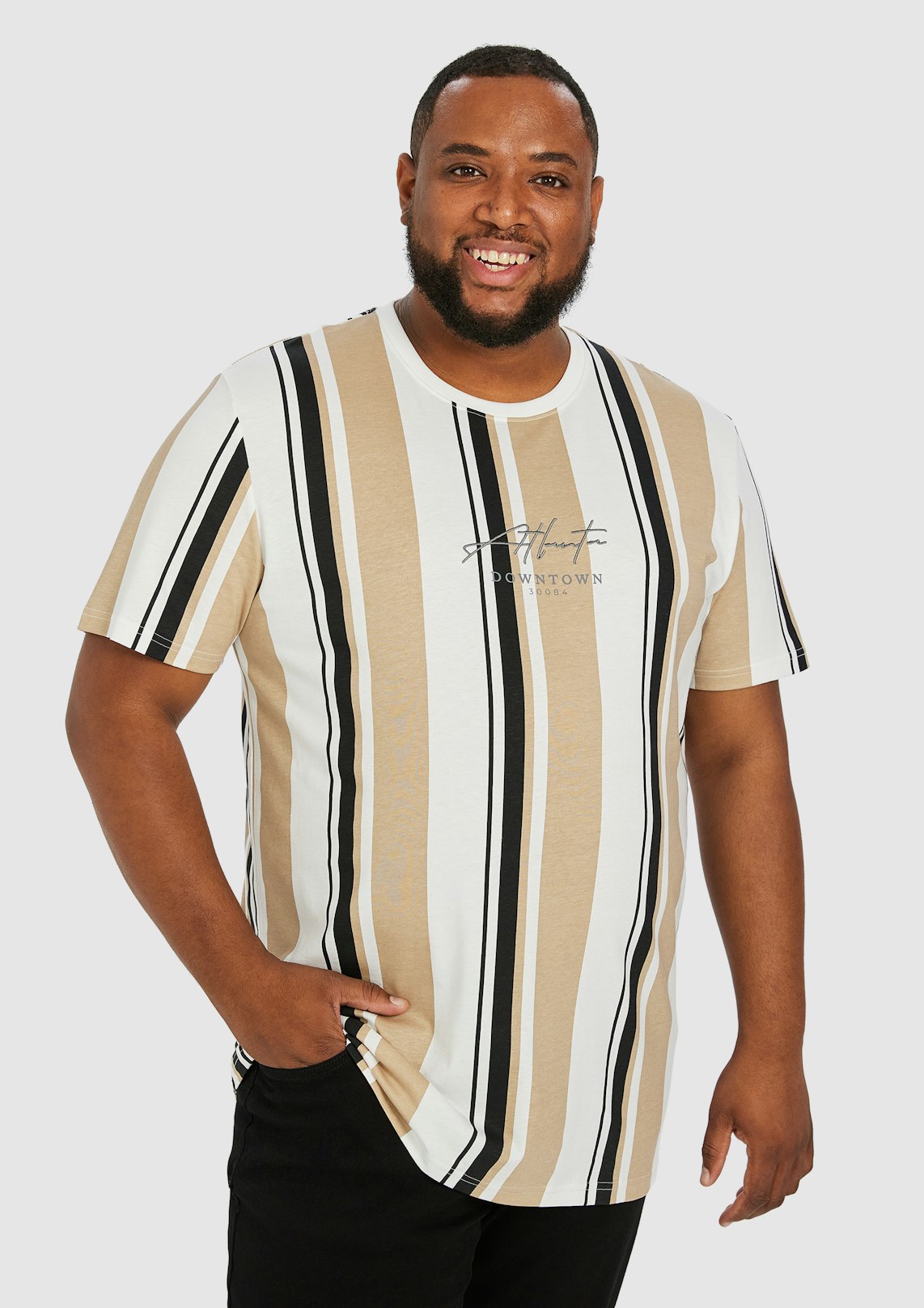 Marsden Stripe Crew Tee