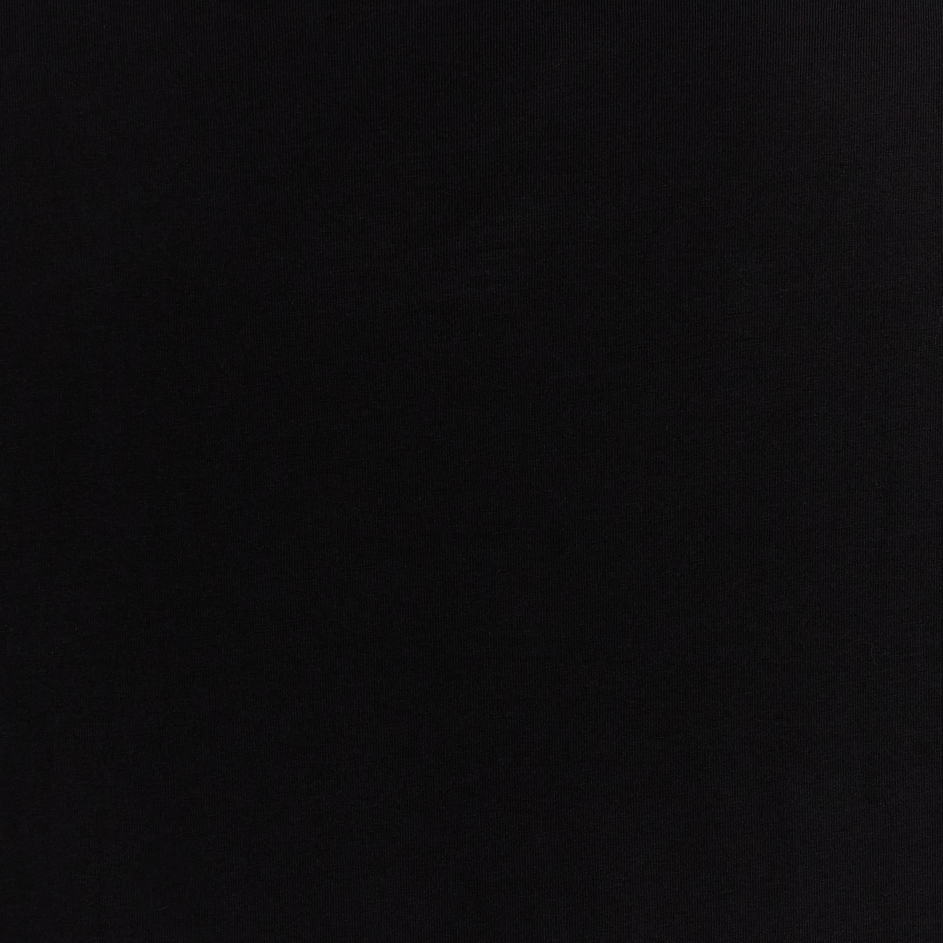 Black Noble Longline Crew Neck Tee