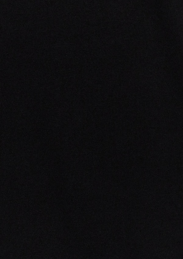 Black Putney Longline Crew Neck Tee