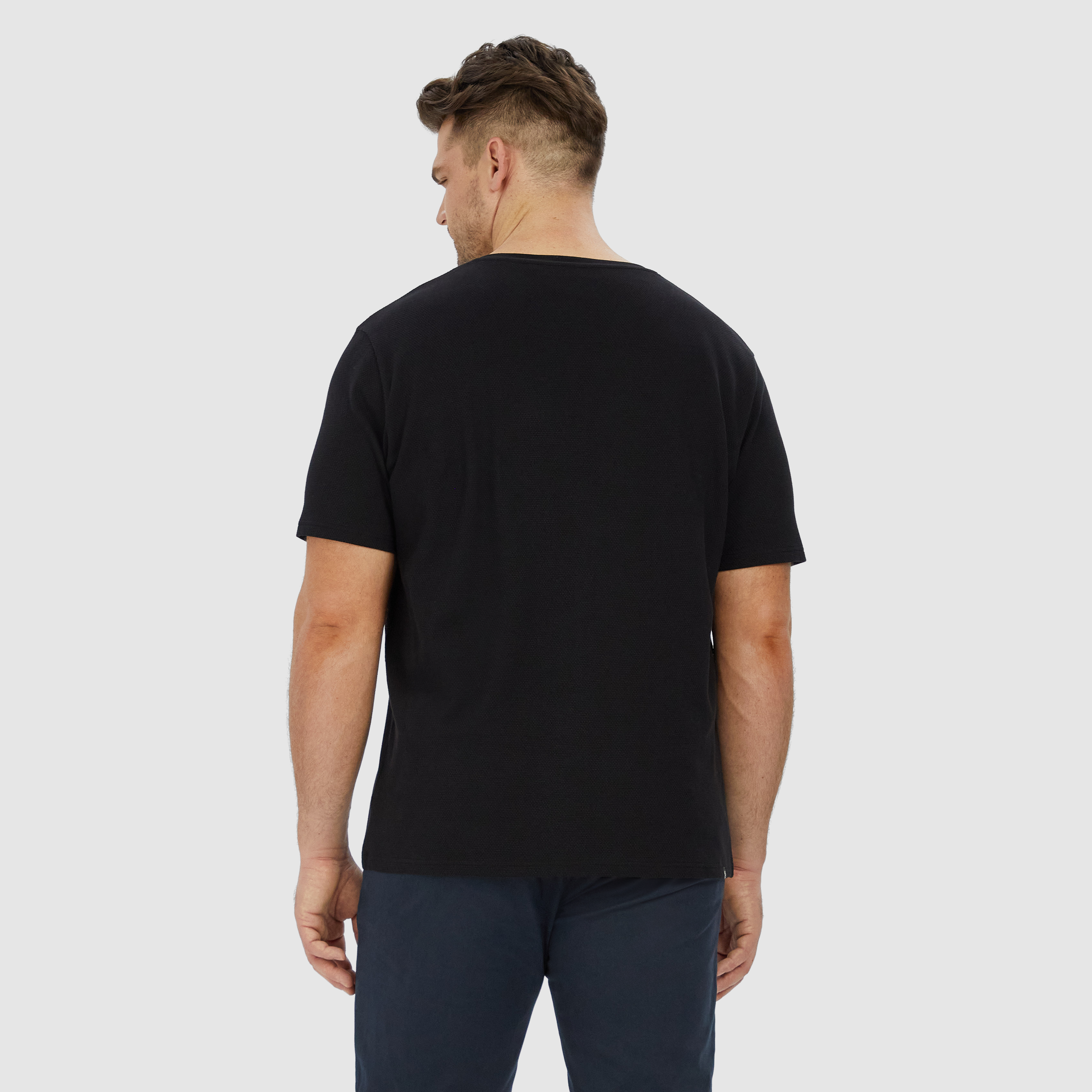Black Pete Henley Tee