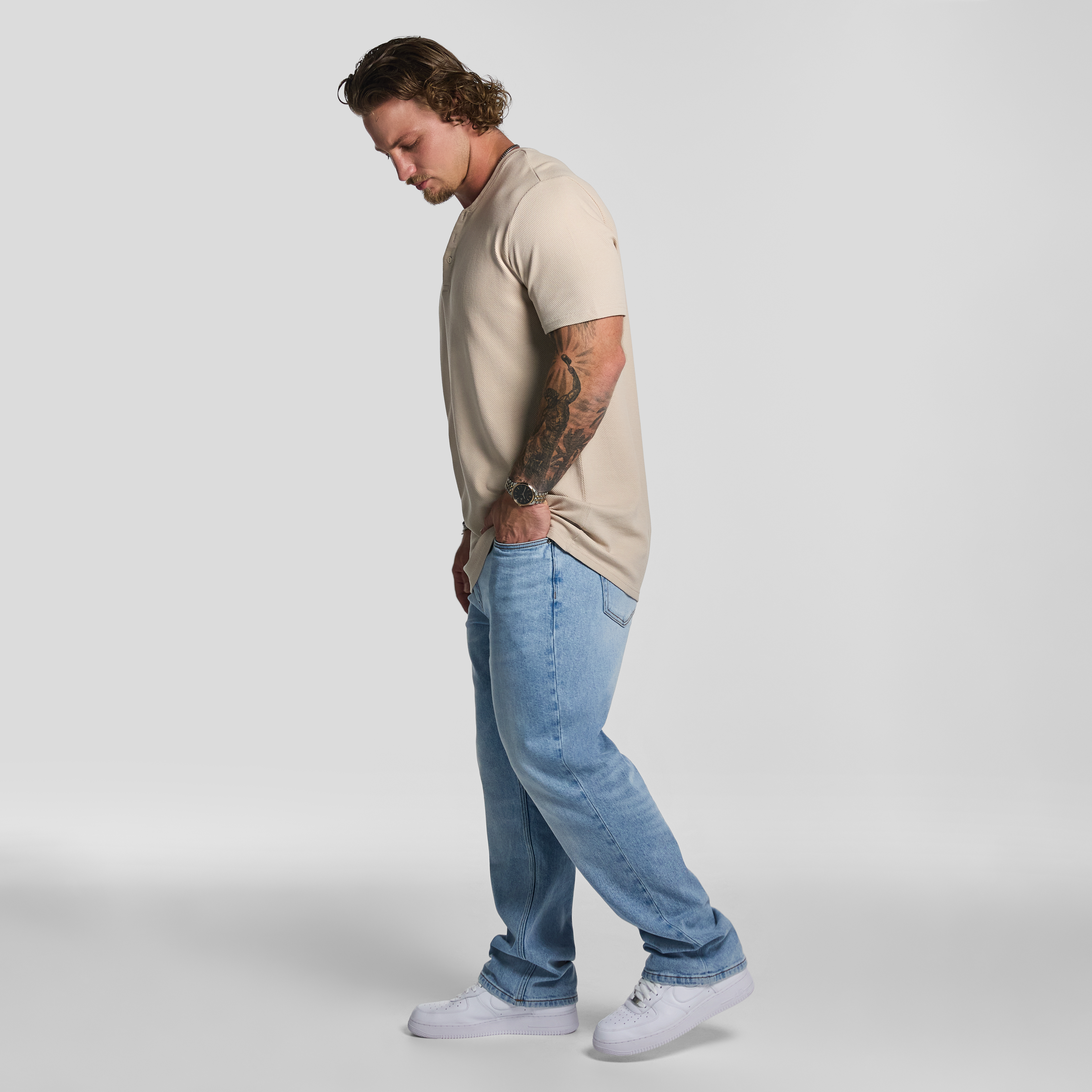 Sand Pete Henley Tee