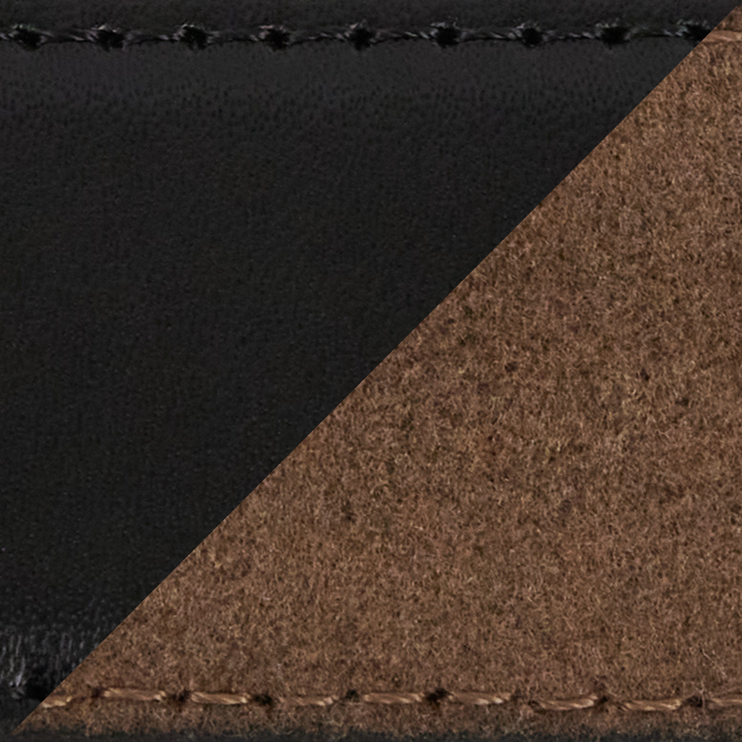 Black Brown Yarrow Reversible Belt