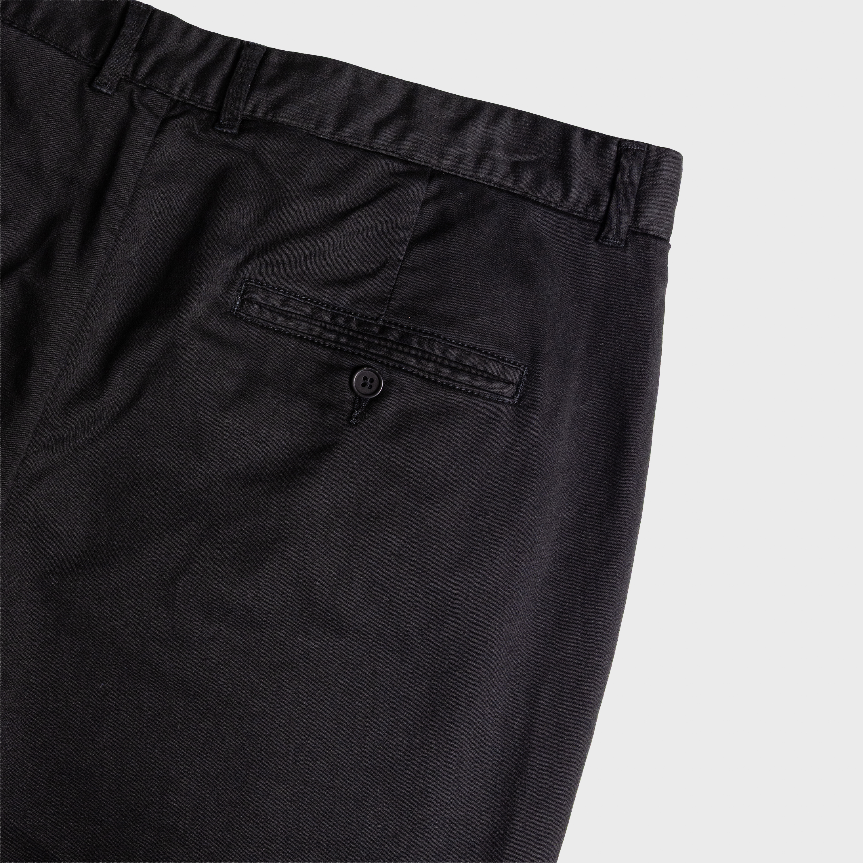 Black Ellister Slim Stretch Chino