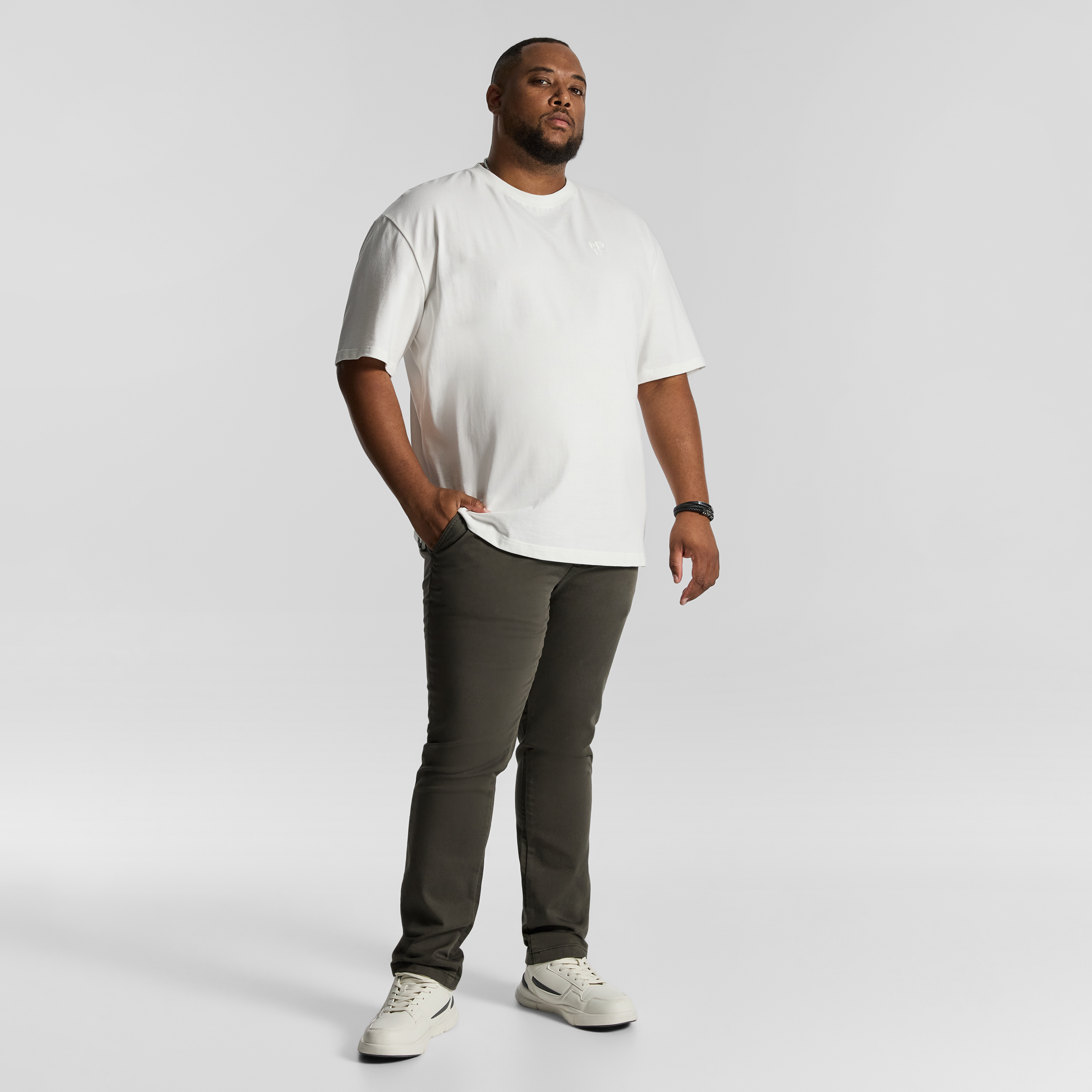 Olive Ellister Slim Stretch Chino