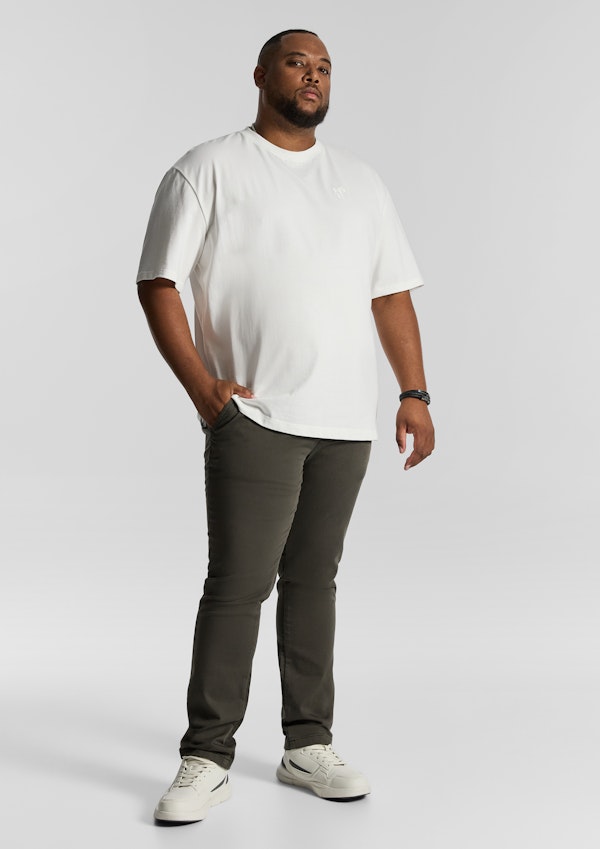 Olive Ellister Slim Stretch Chino