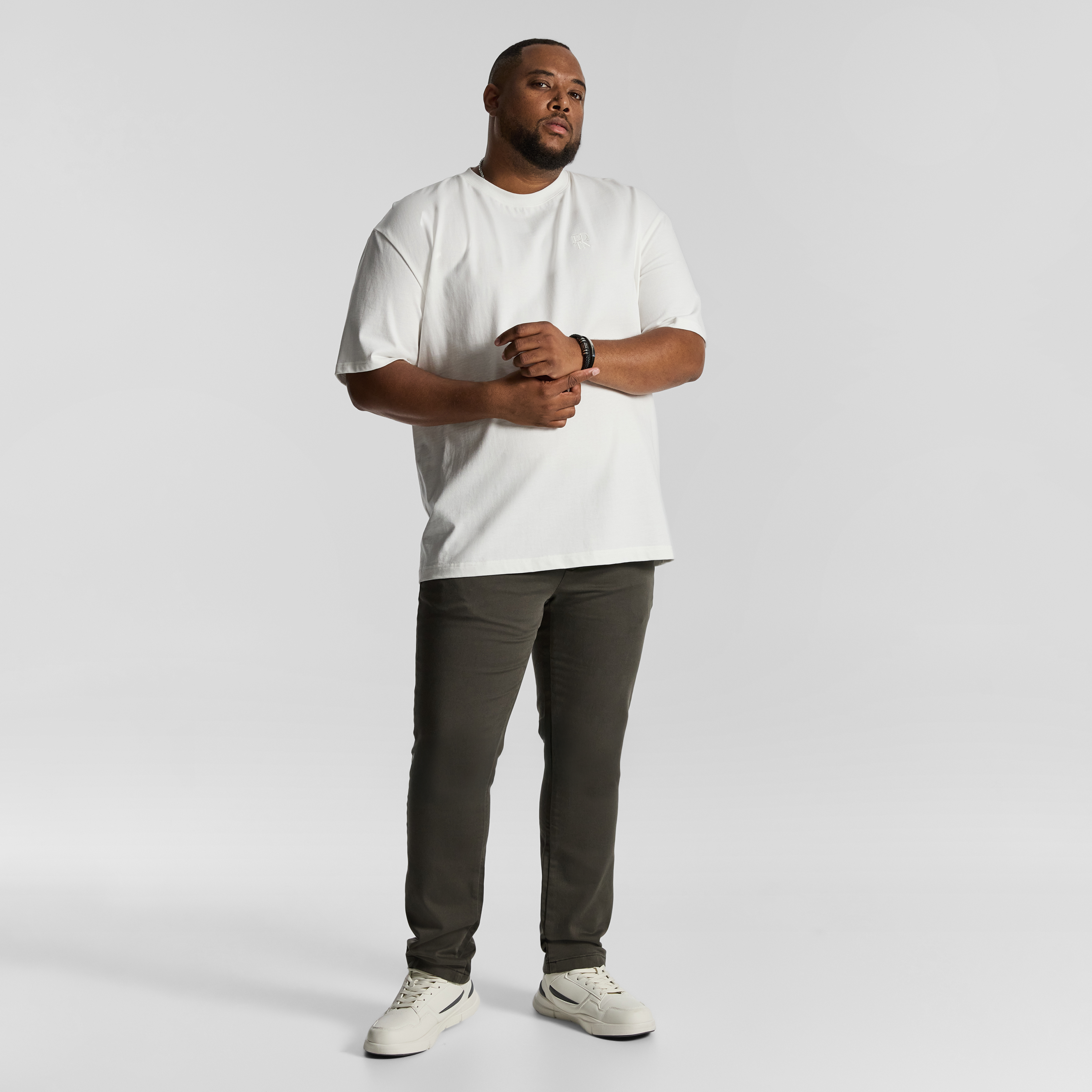 Olive Ellister Slim Stretch Chino