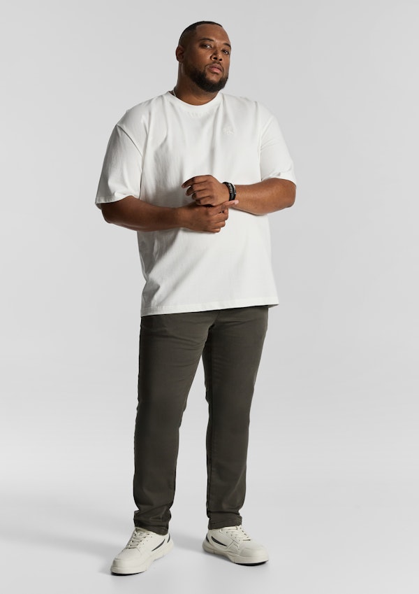 Olive Ellister Slim Stretch Chino