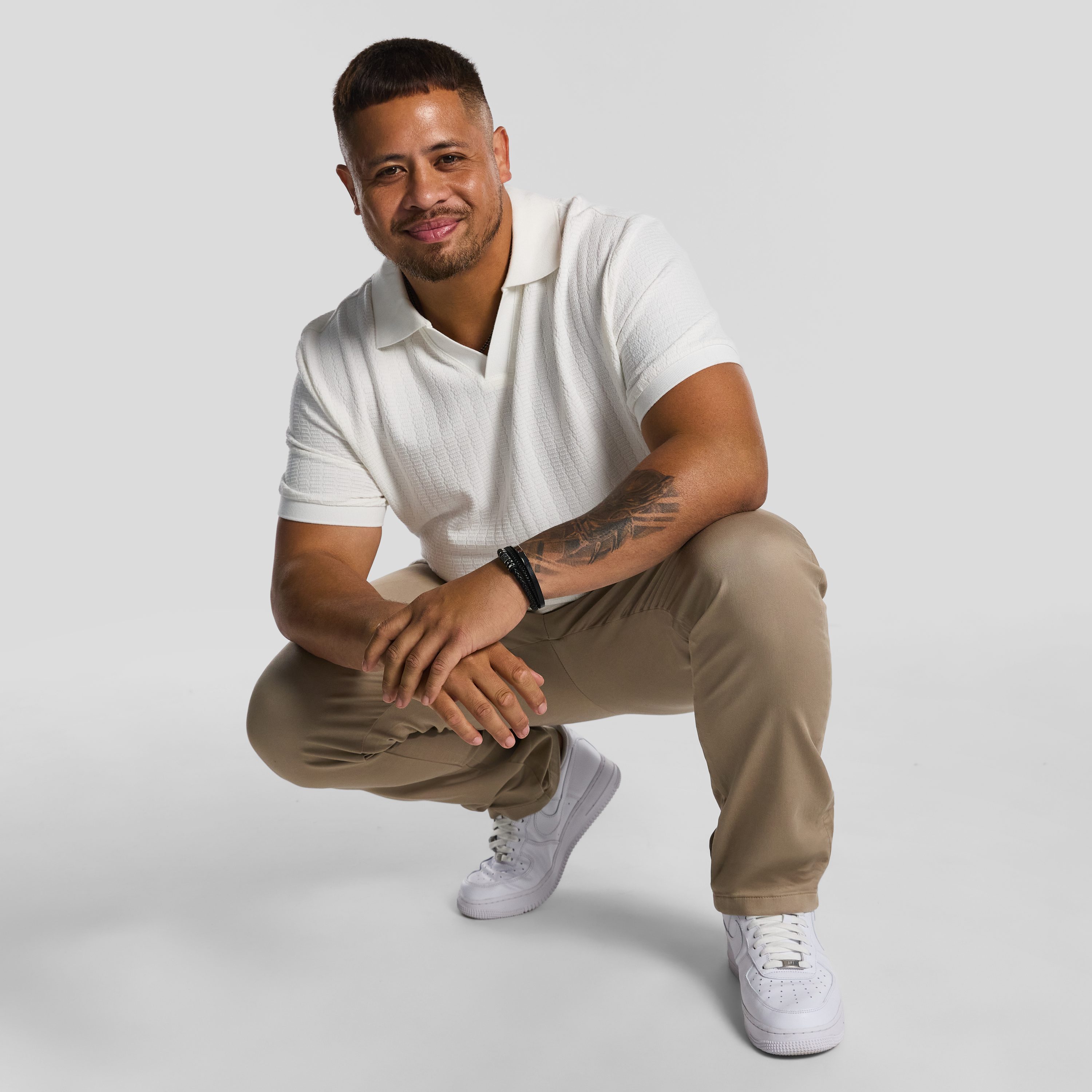 Sand Ellister Slim Stretch Chino