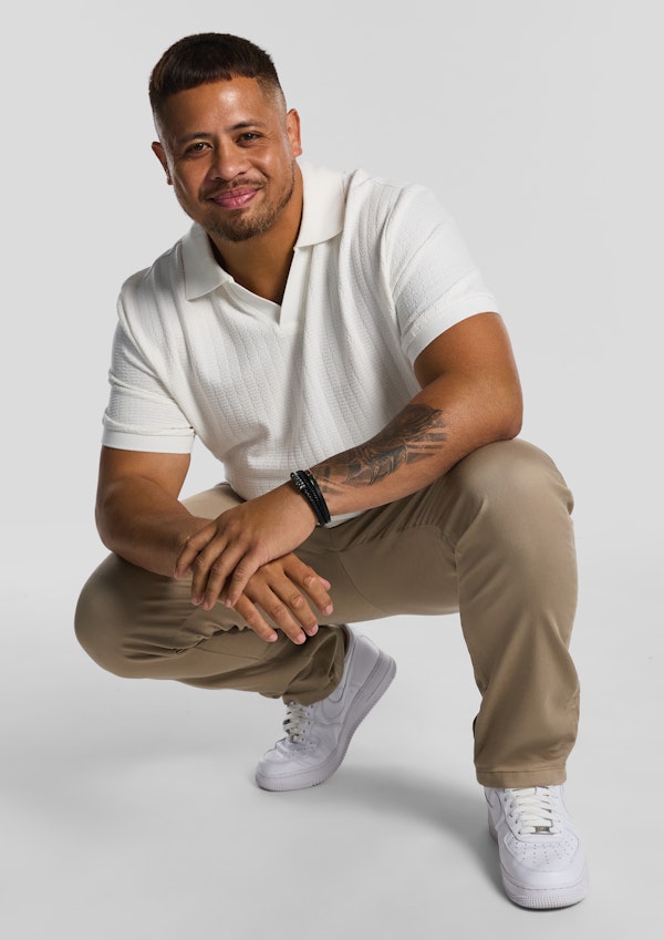 Sand Ellister Slim Stretch Chino