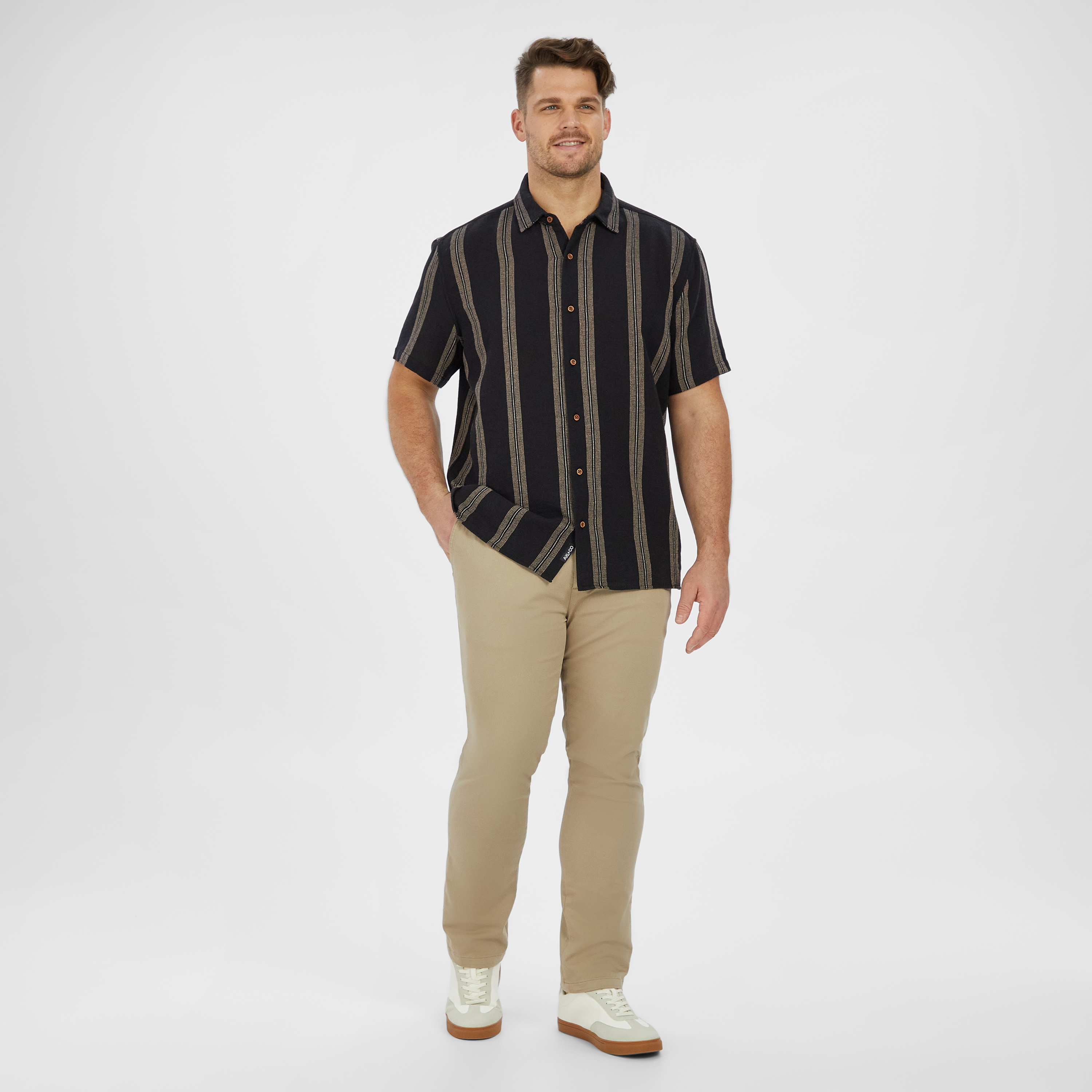 Sand Ellister Slim Stretch Chino