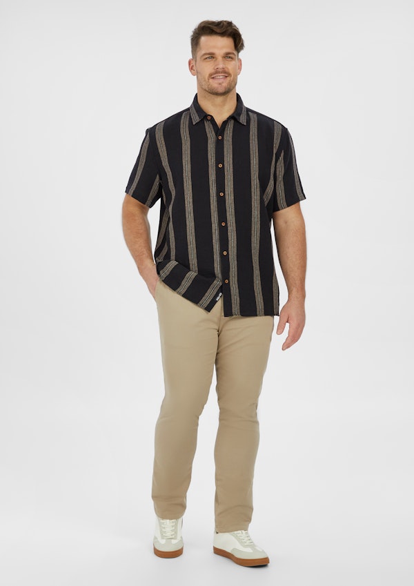 Sand Ellister Slim Stretch Chino