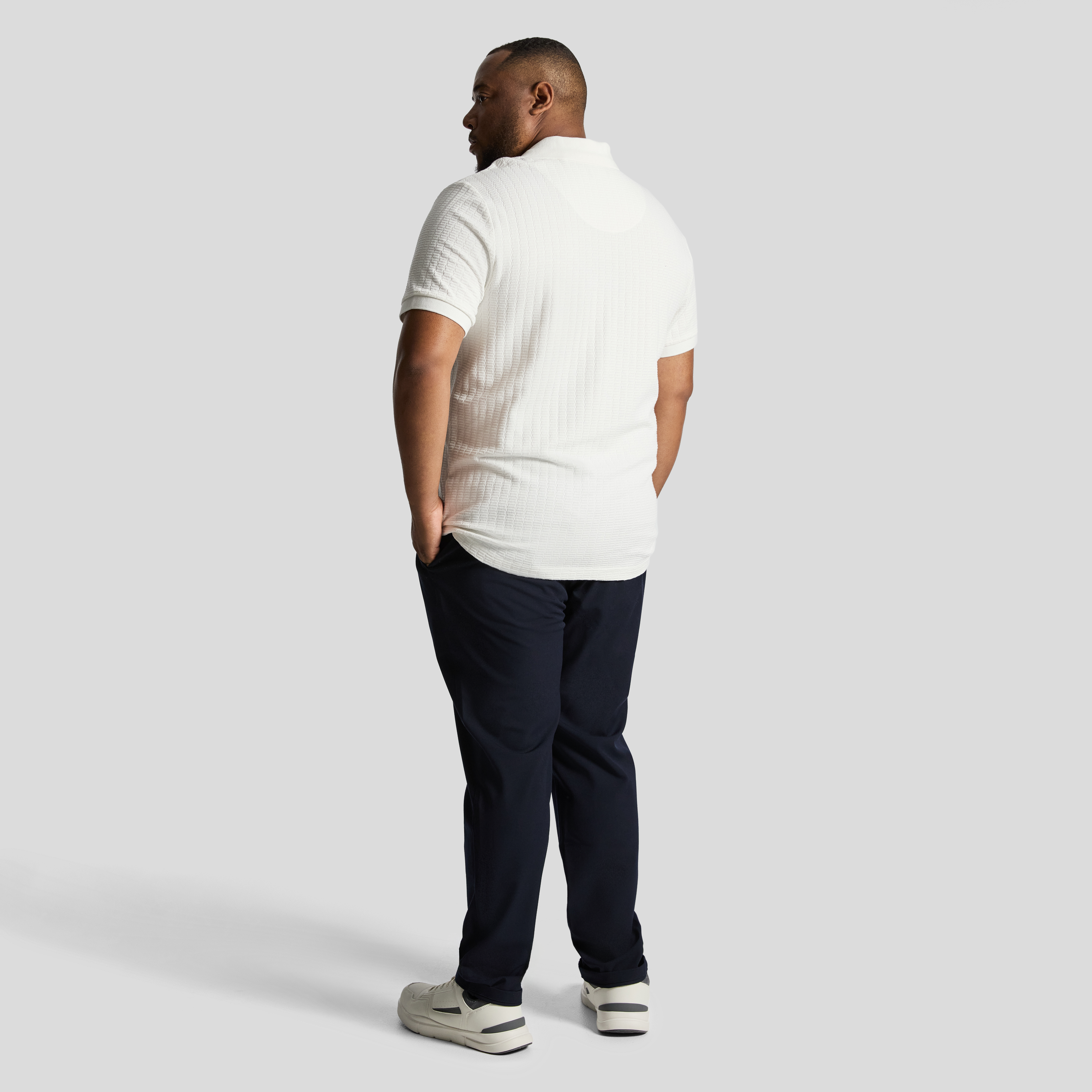 Navy Hendon Slim Strech Chino