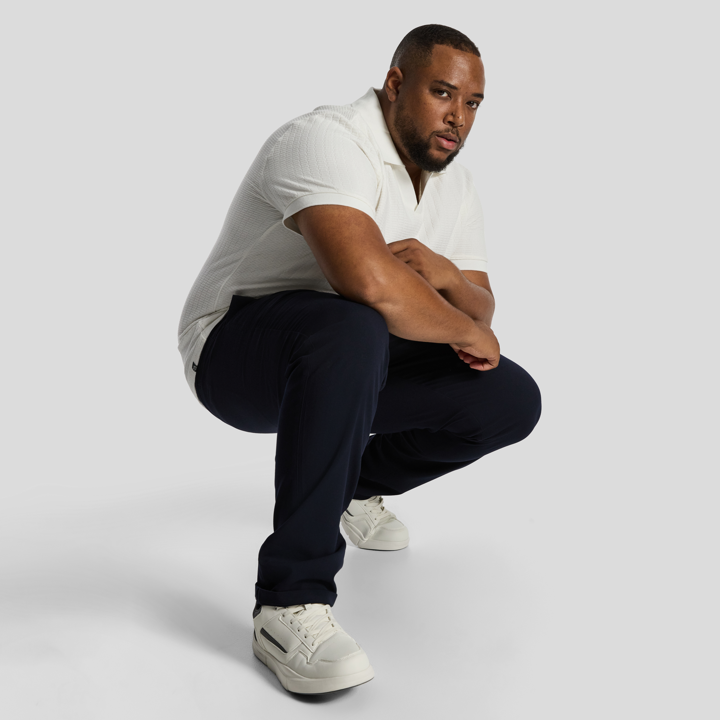 Navy Hendon Slim Strech Chino