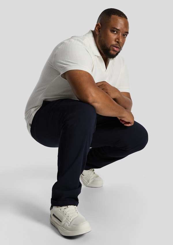 Navy Hendon Slim Strech Chino