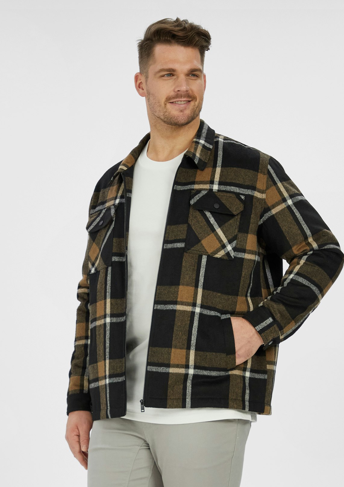 Madrid Check Shacket