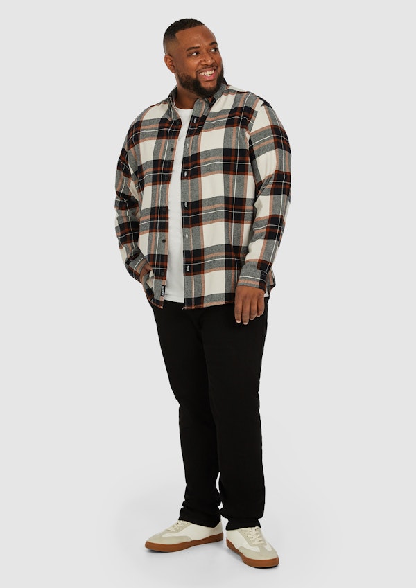 Sand Impact Check Casual Shirt
