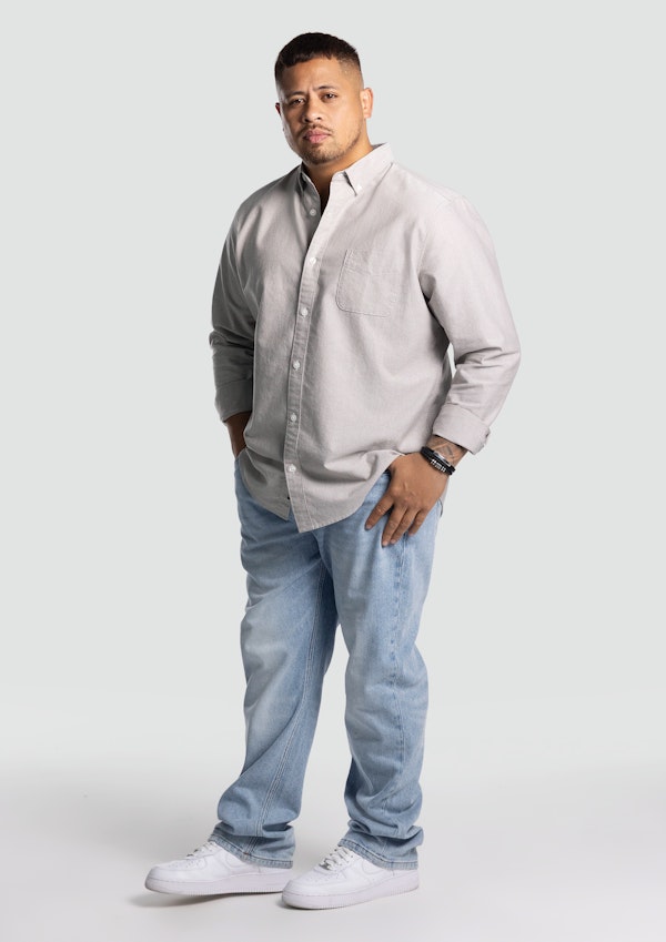 Light Brown Chapman Stretch Casual Shirt