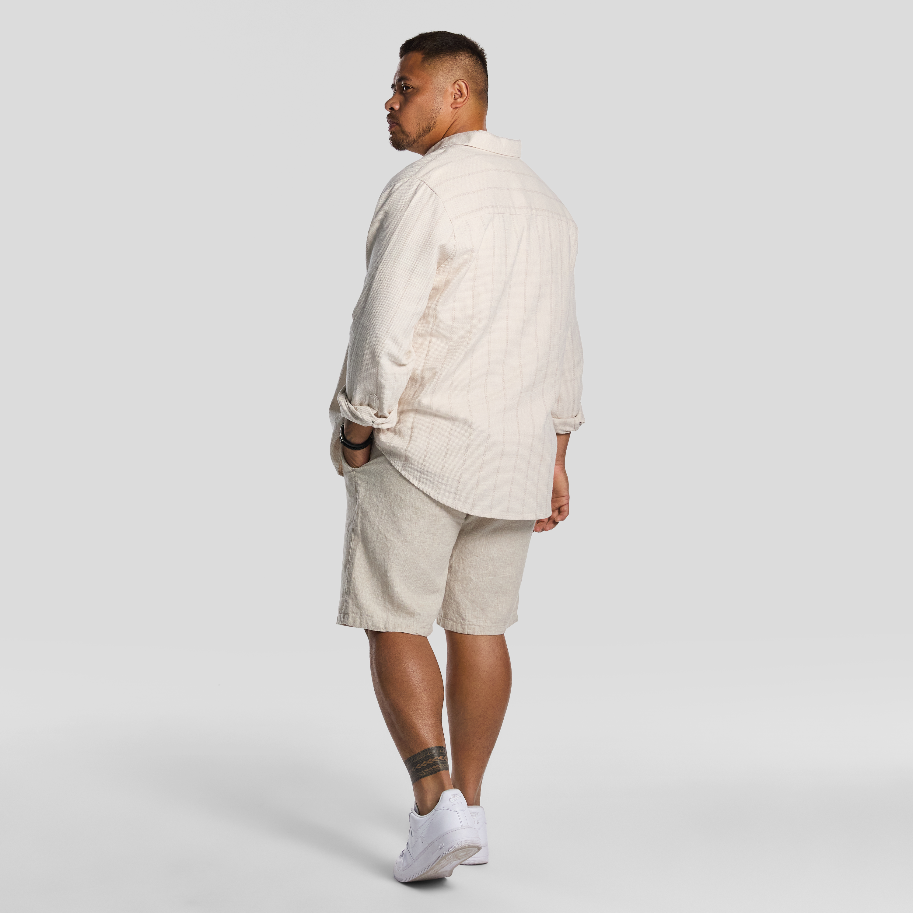 Sand Miami Textured Casual Shirt