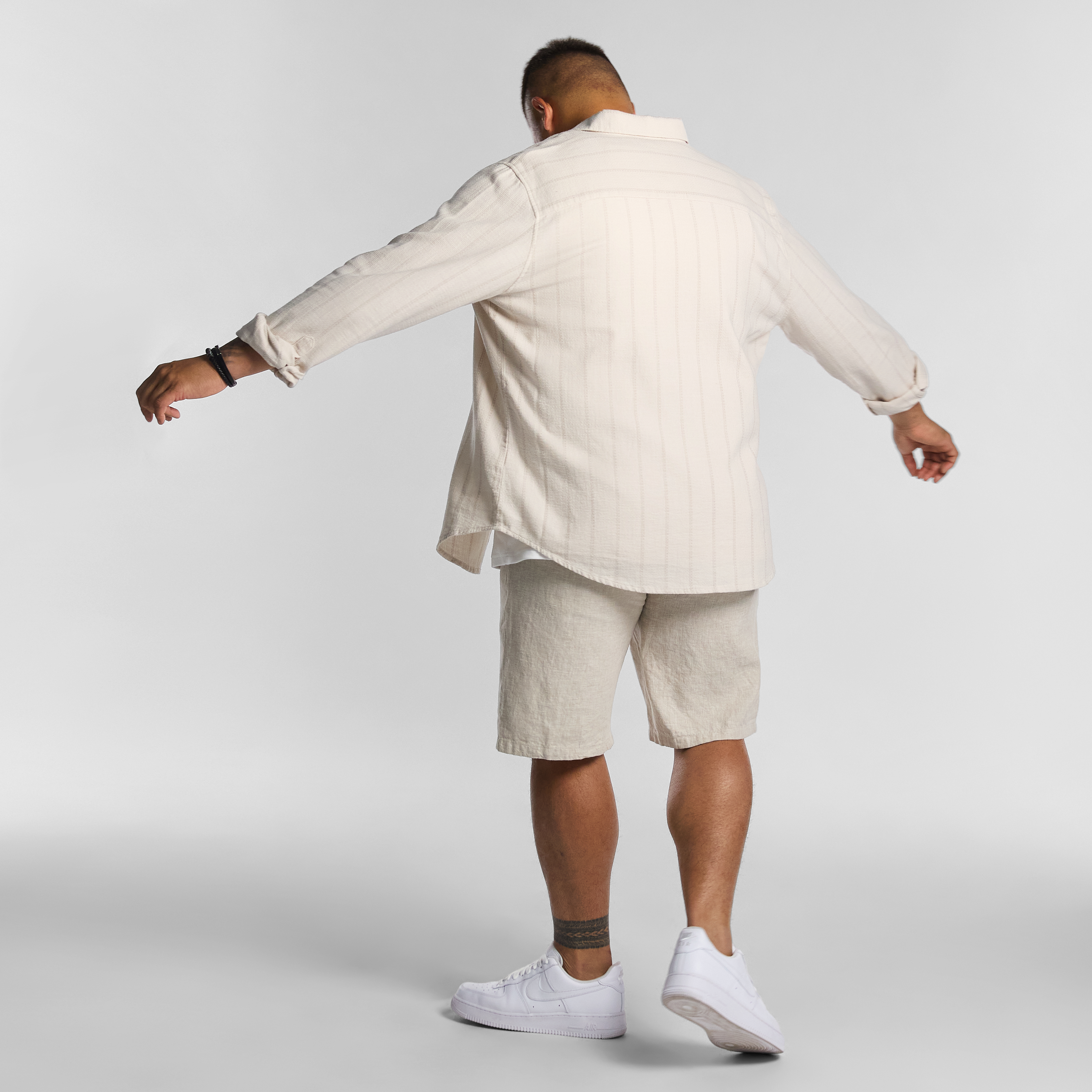 Sand Miami Textured Casual Shirt