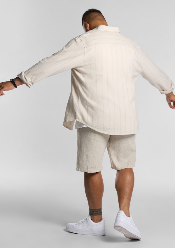 Sand Miami Textured Casual Shirt