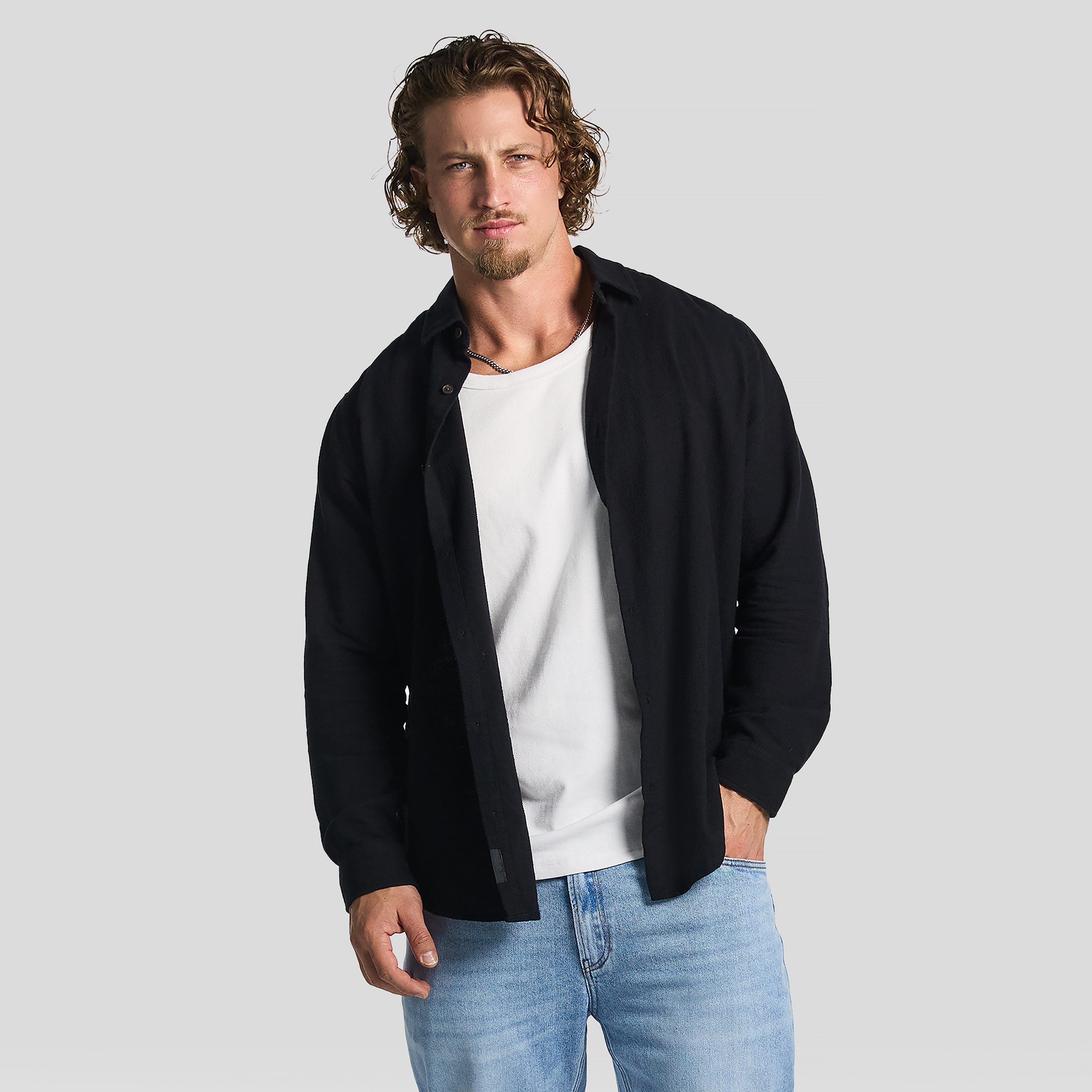 Florida Textured Casual Shirt