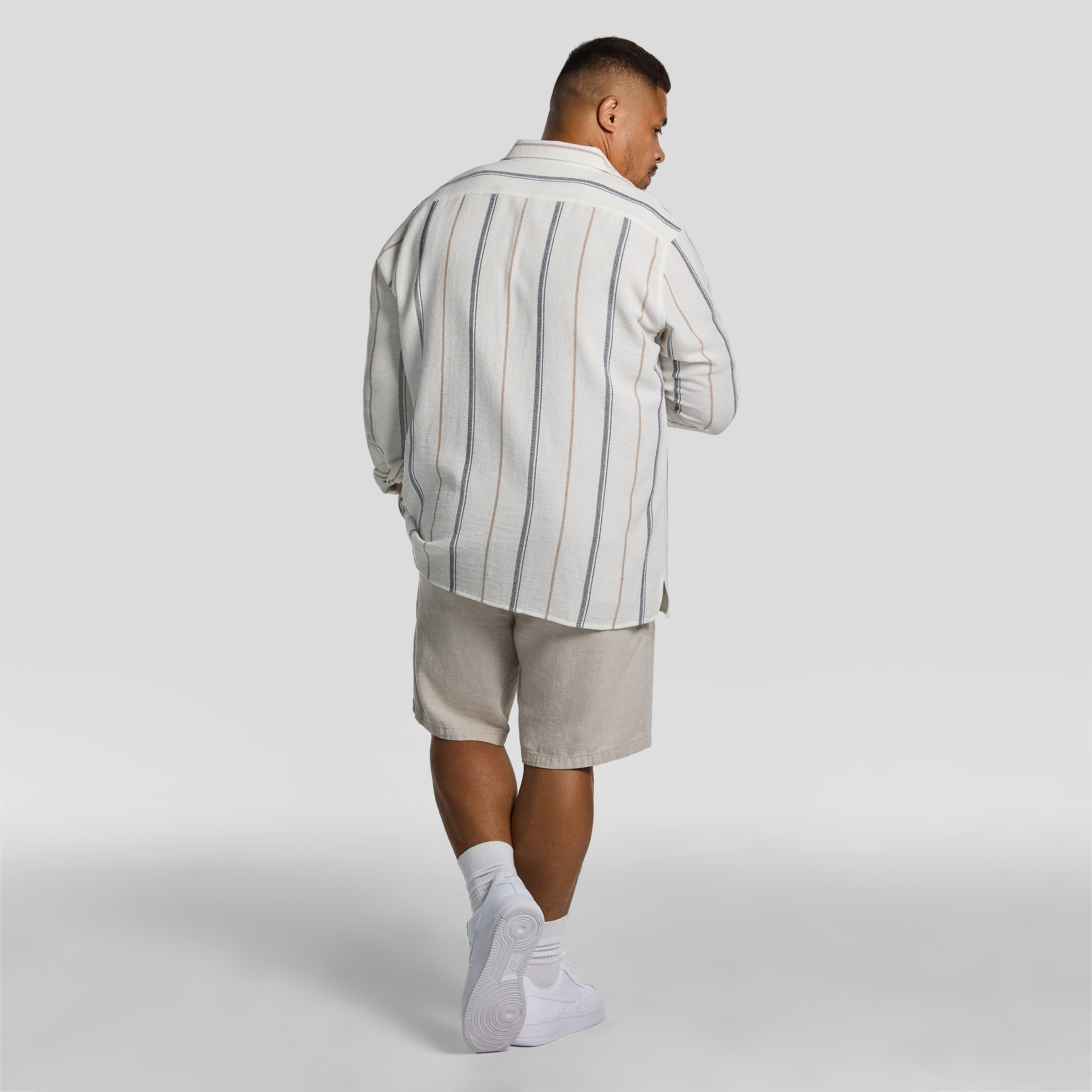 Off White Alamo Textured Casual Shirt