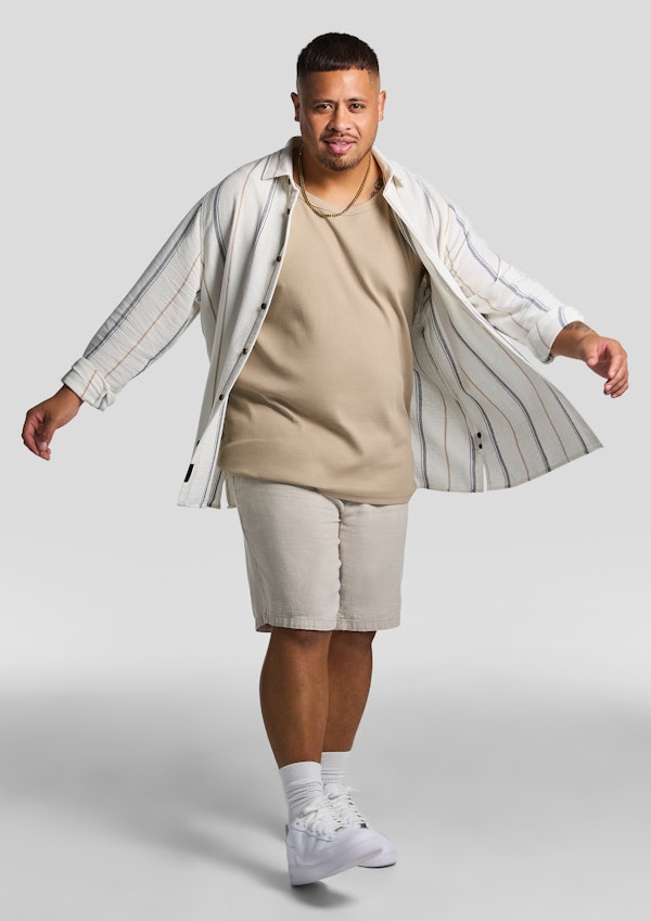 Off White Alamo Textured Casual Shirt