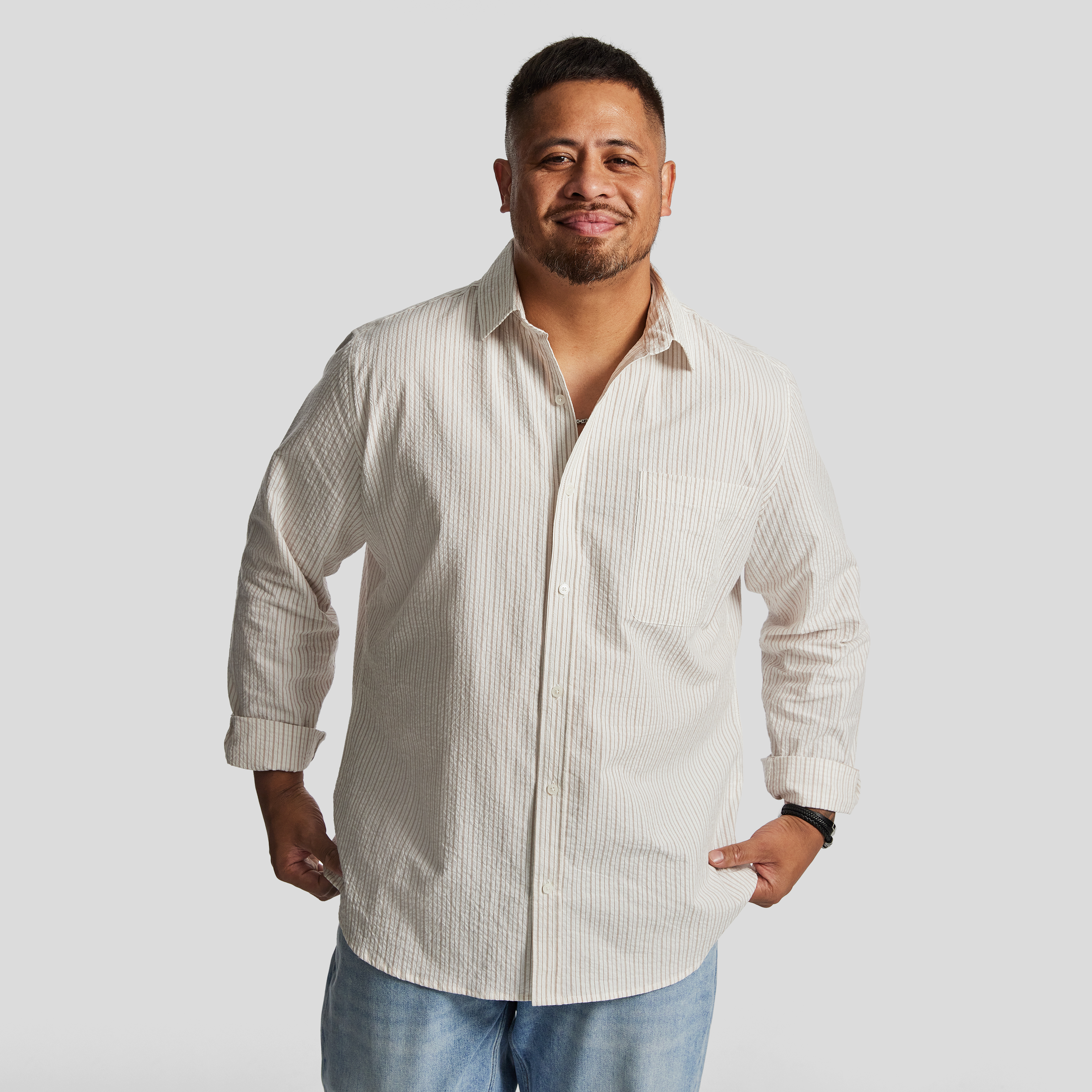 Dan Casual Stripe Shirt