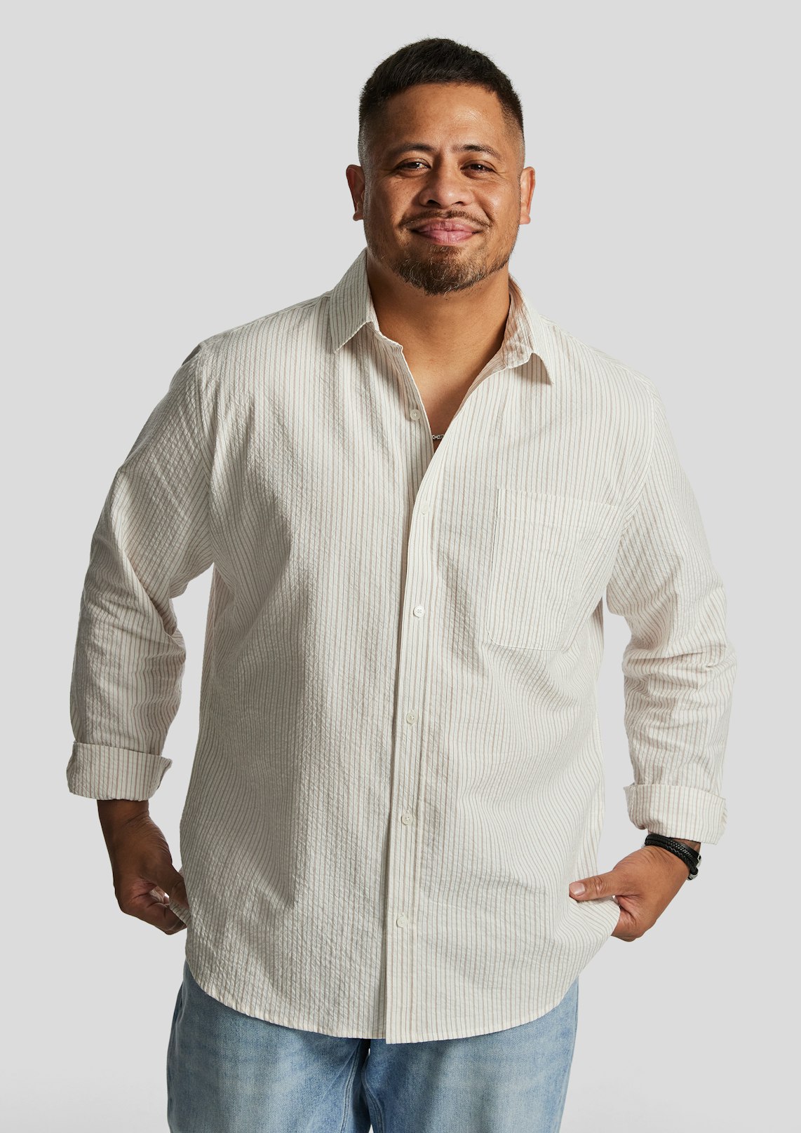 Dan Casual Stripe Shirt